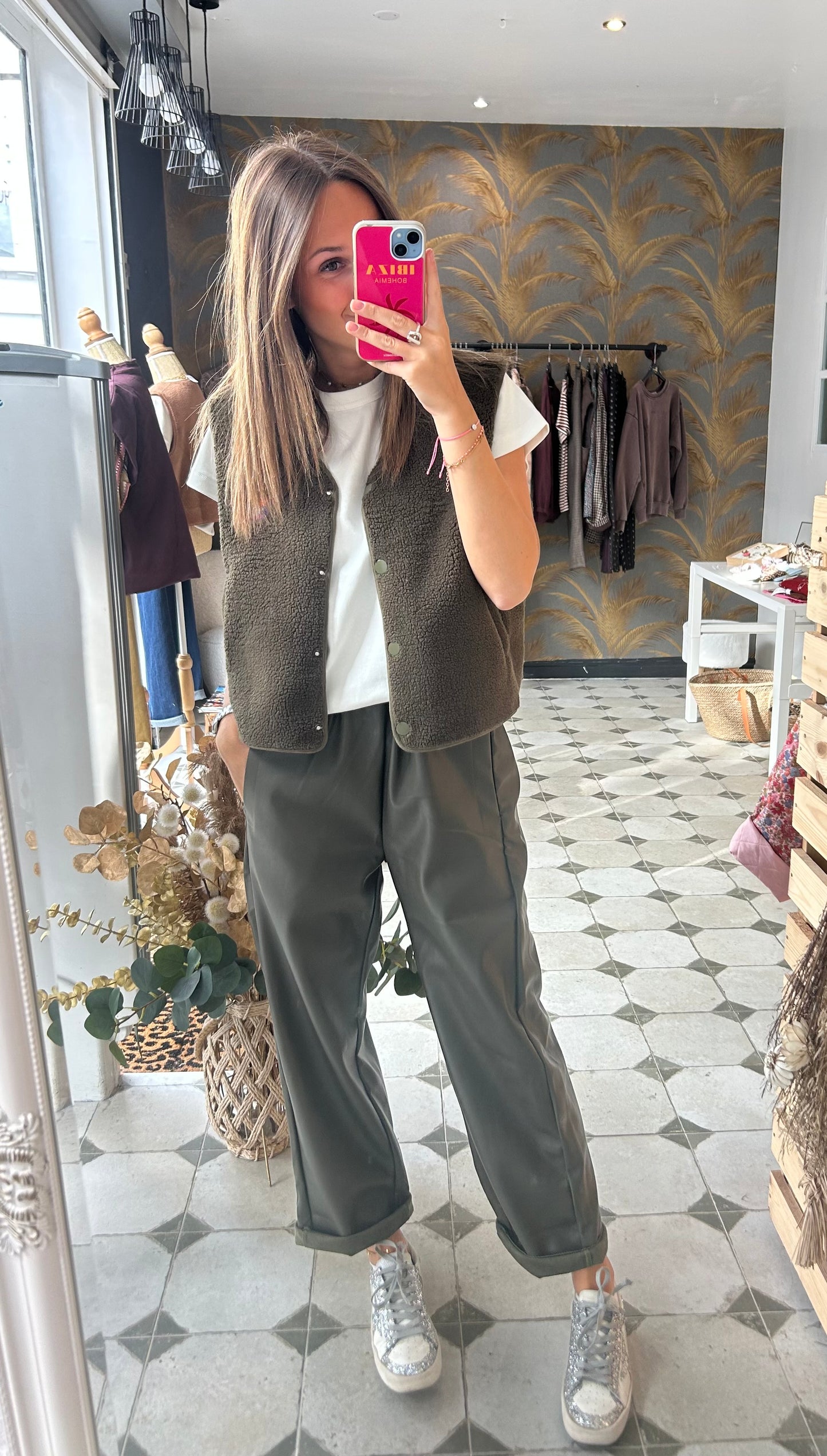 Gilet Maël kaki
