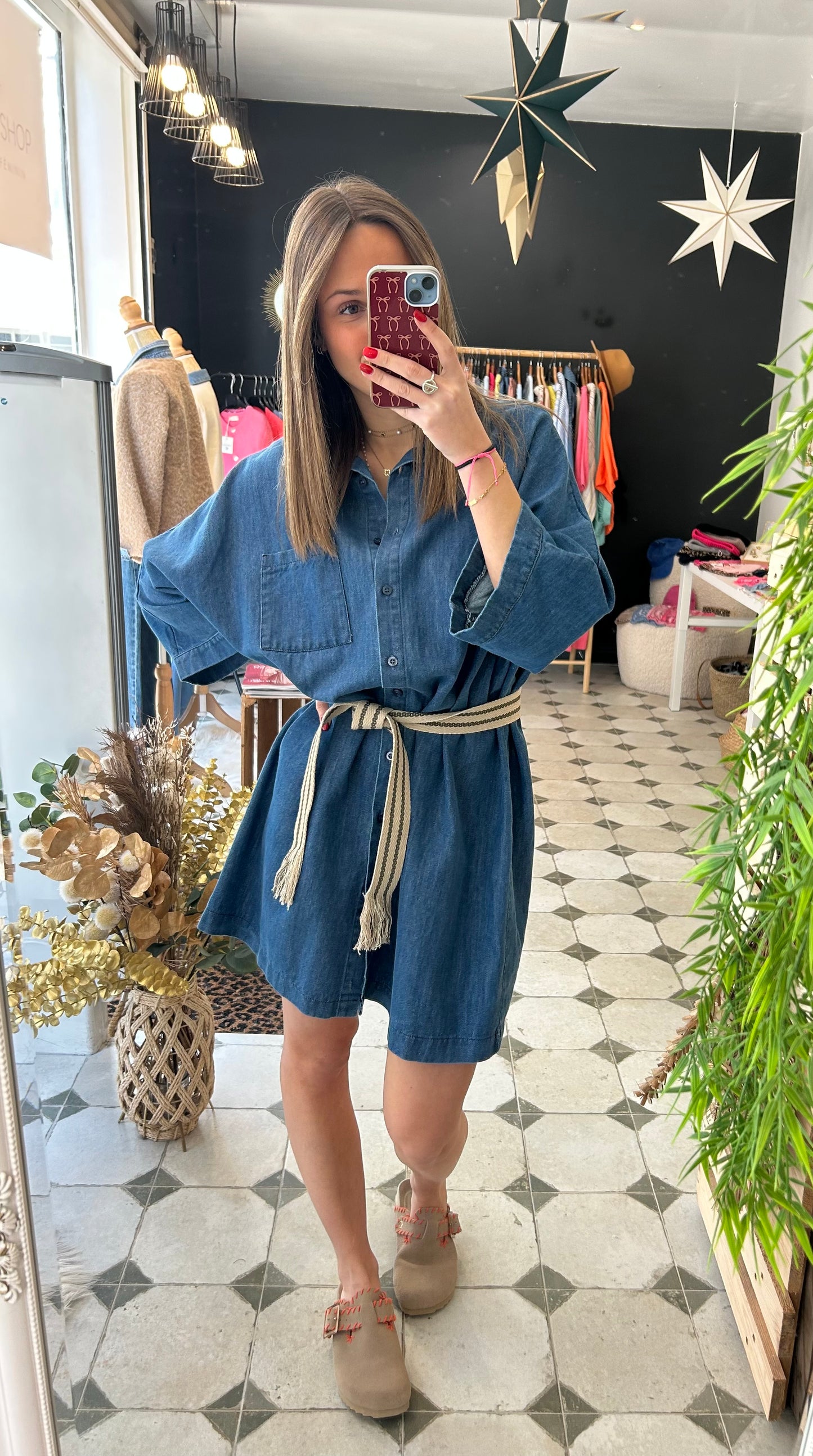 Robe en jean Juliette - Johanna Paris