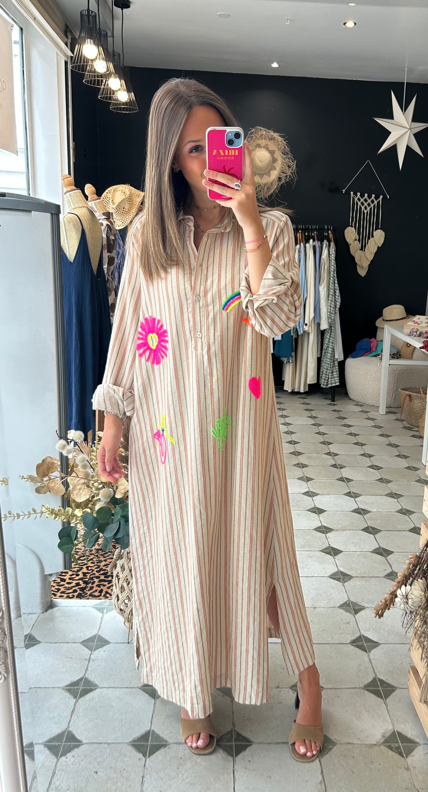 Robe chemise Faustine - Johanna Paris