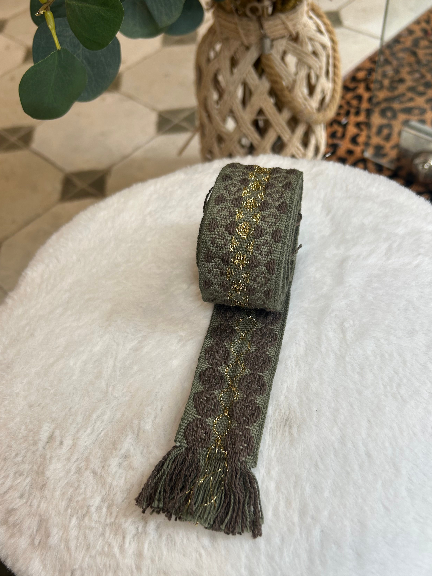 Ceinture kaki - Johanna Paris
