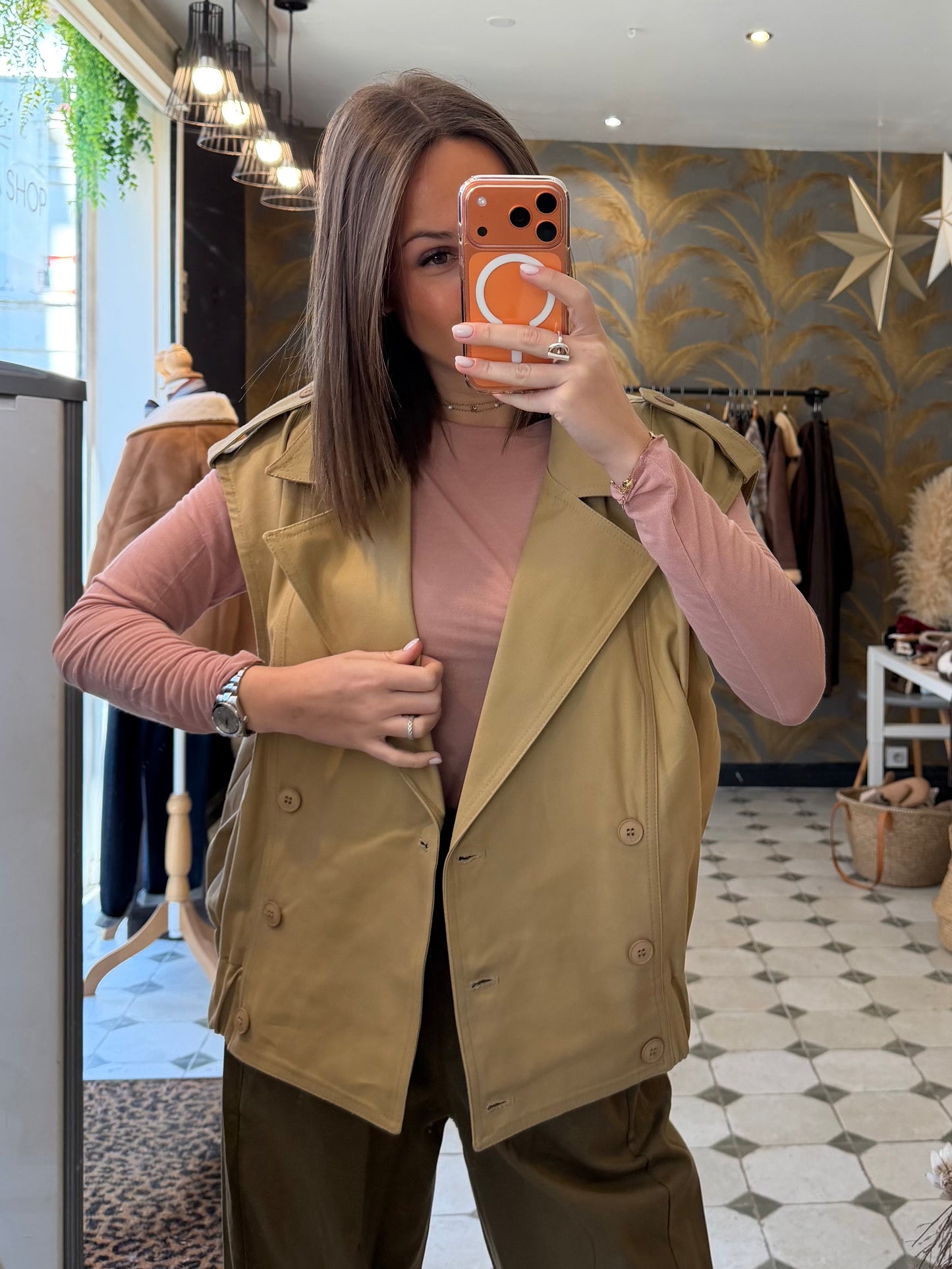 Gilet sans manches Pia Camel - Johanna Paris