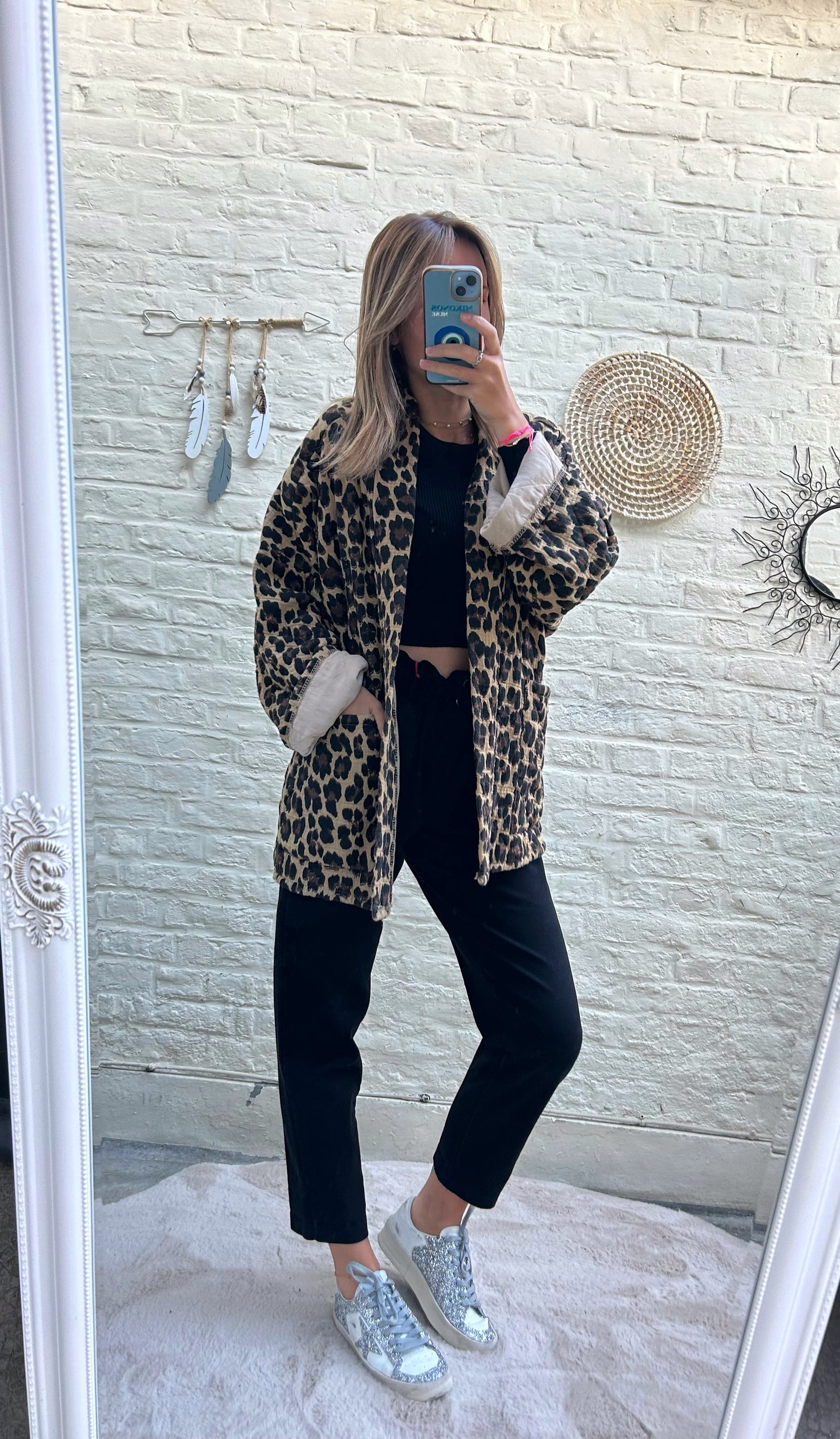 Pantalon en Toile noir - Johanna Paris