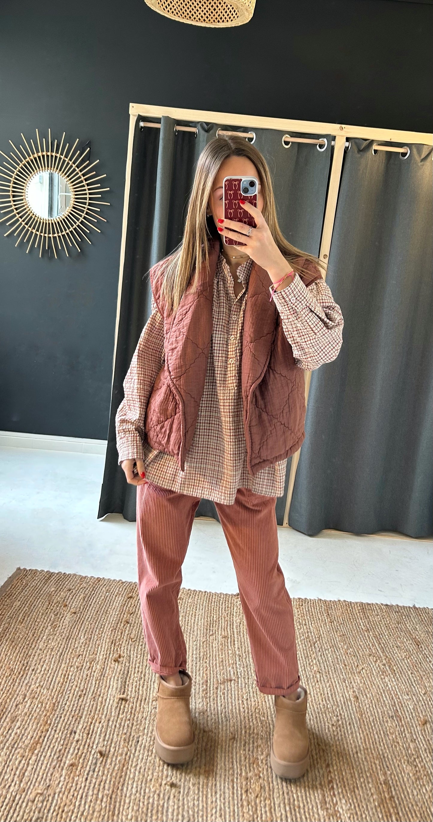 Veste matelassée sans manches - Johanna Paris