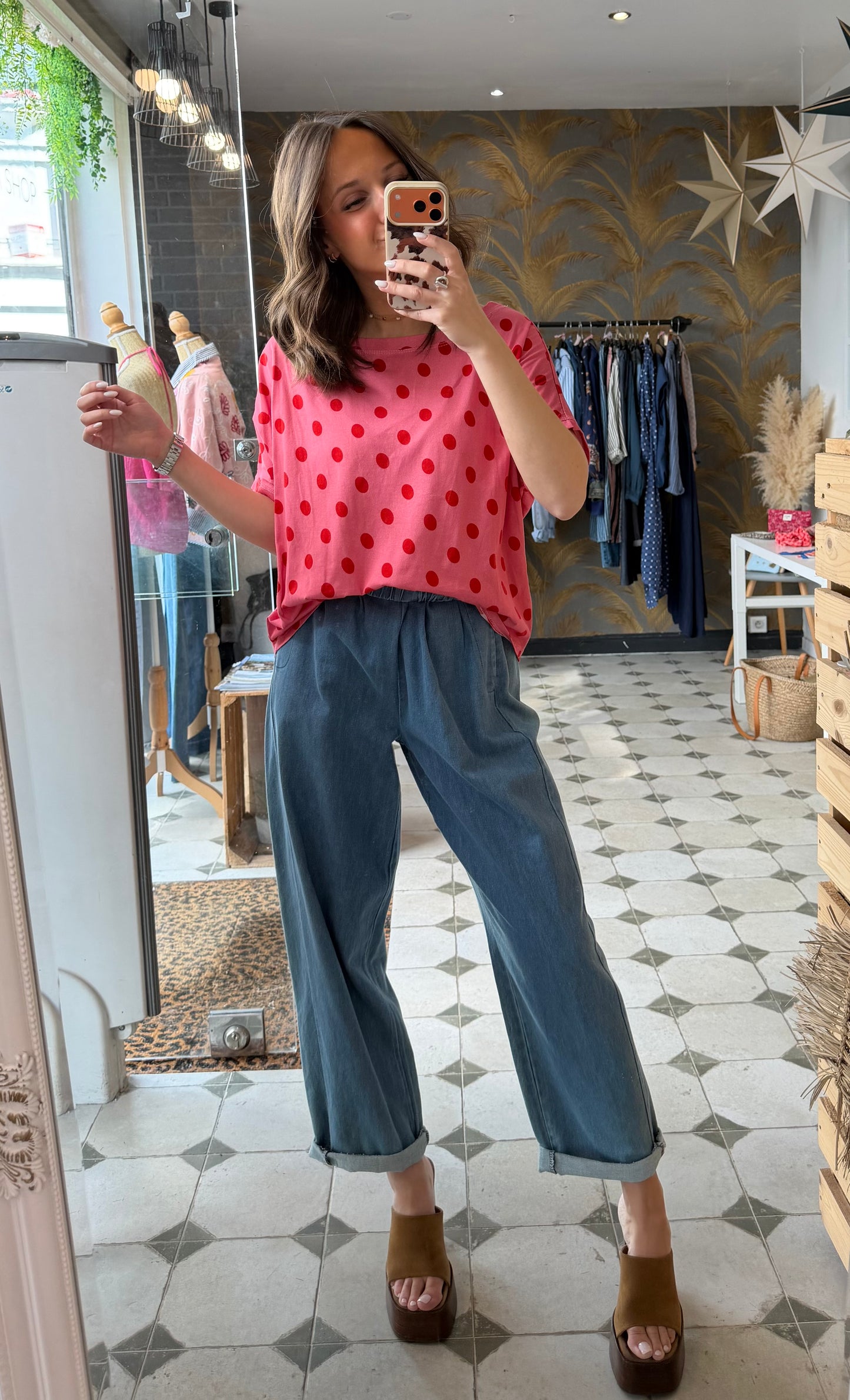 T-Shirt à pois - Johanna Paris