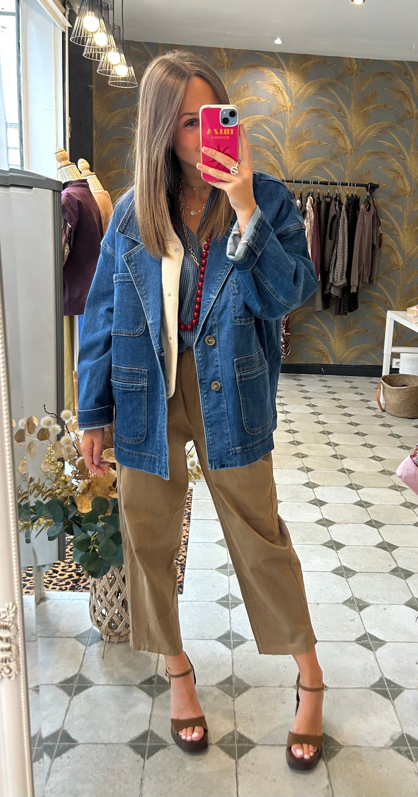 Veste en jean Ava