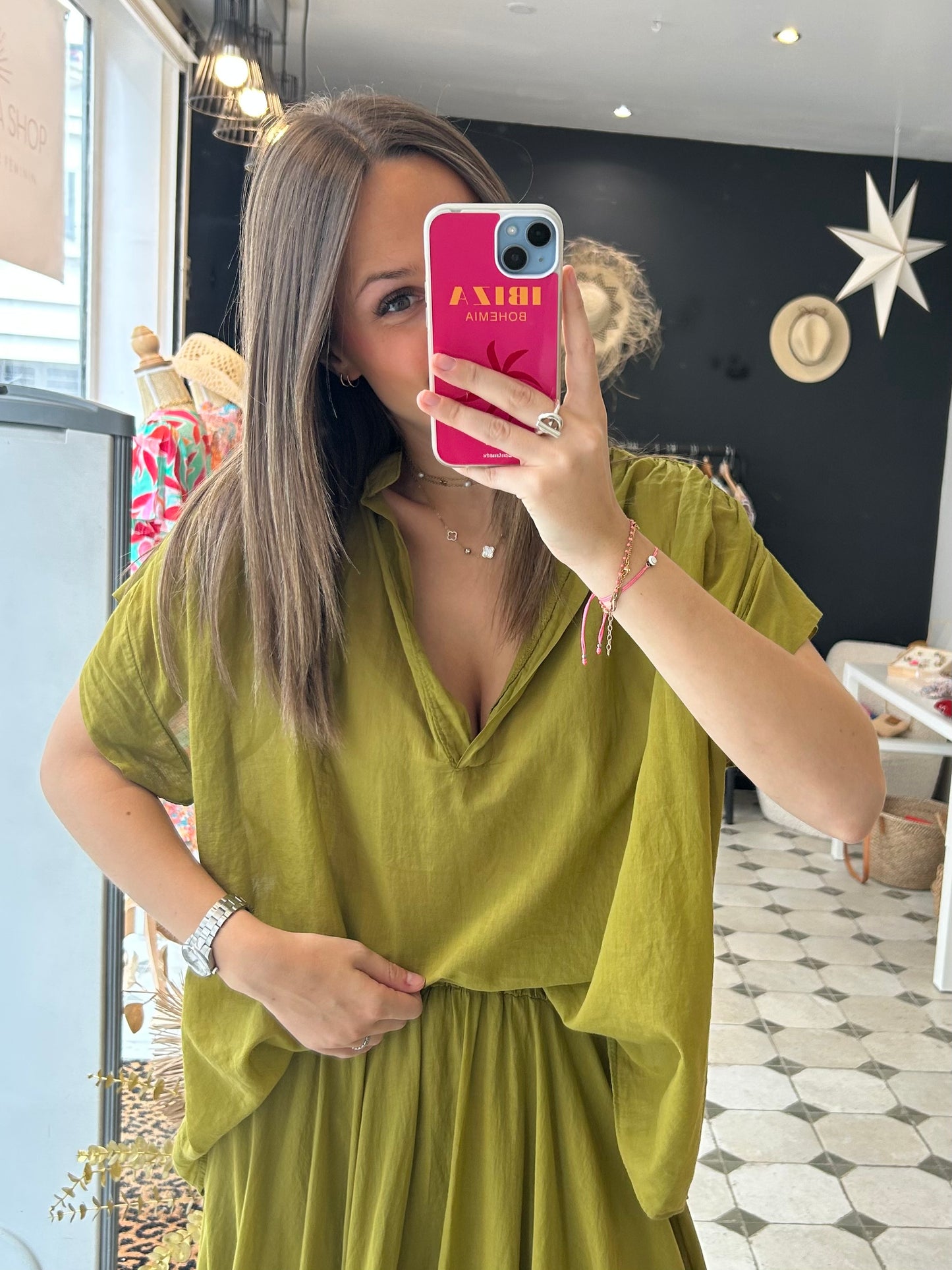 Blouse sans manches Lila - Johanna Paris
