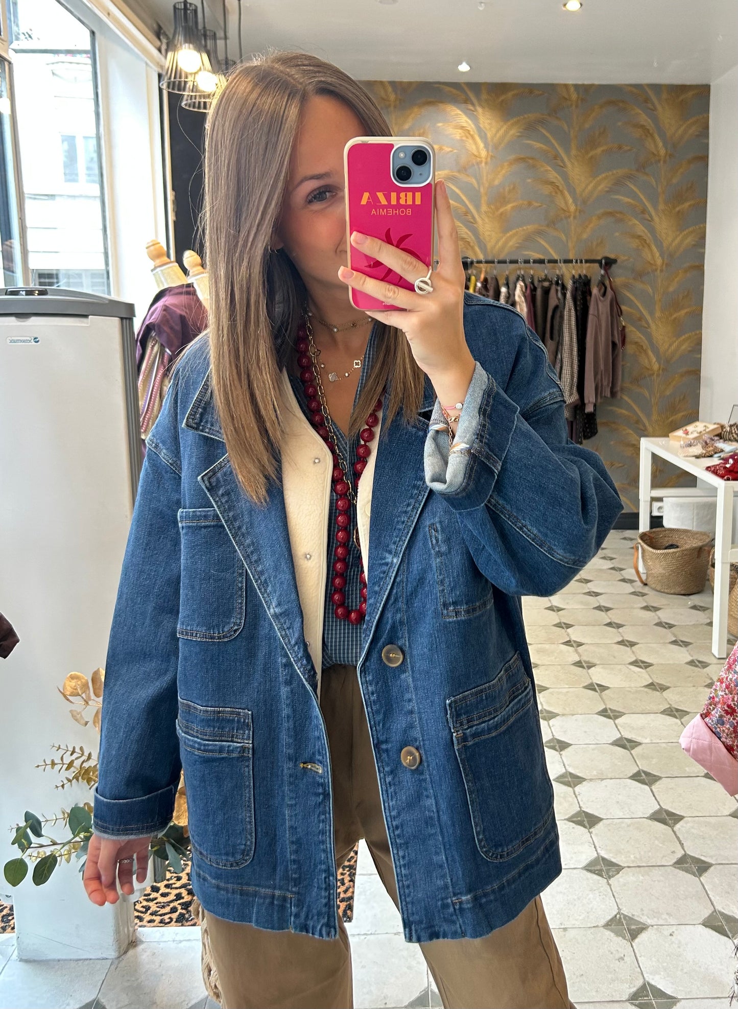 Veste en jean Ava