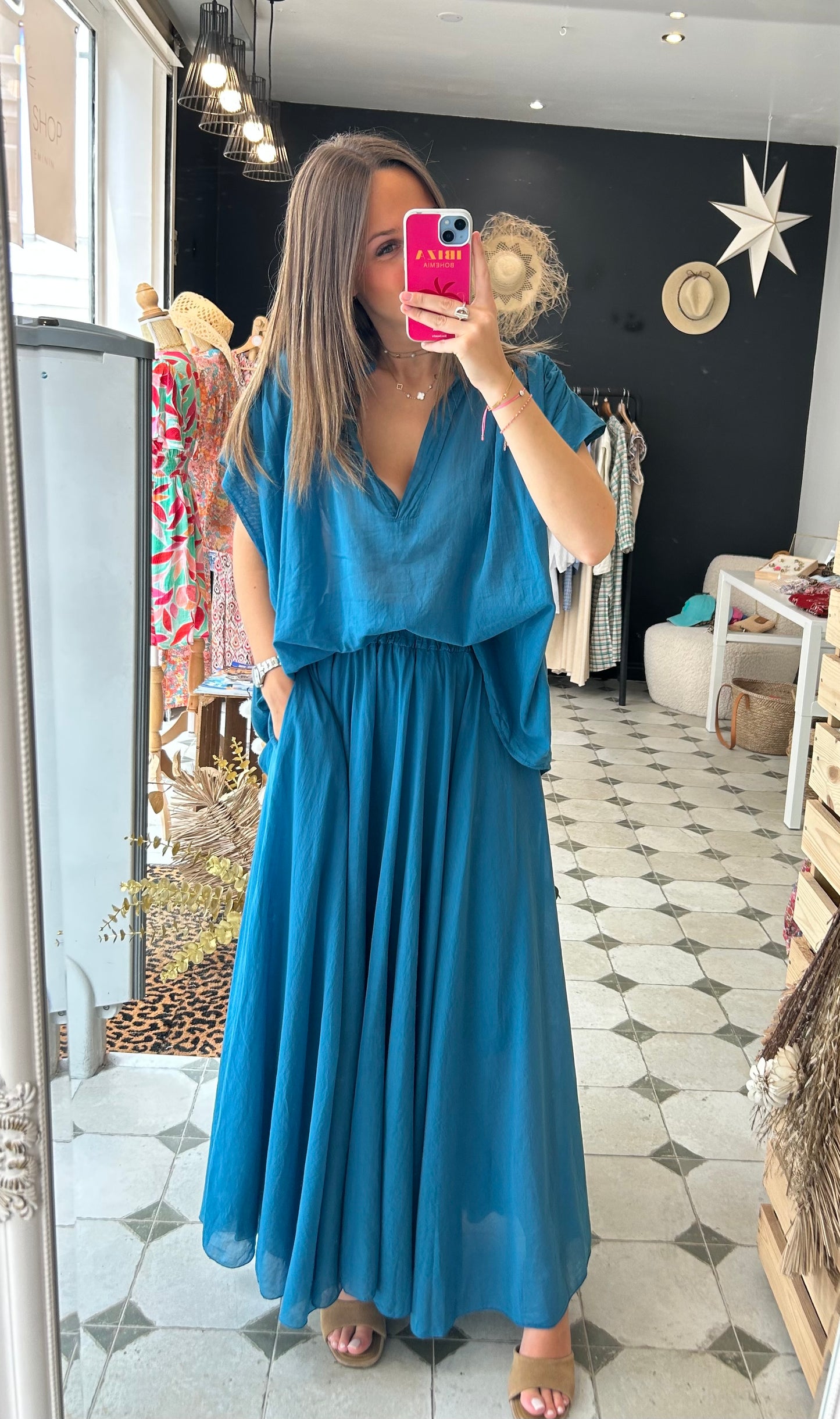 Blouse sans manches Lila - Johanna Paris