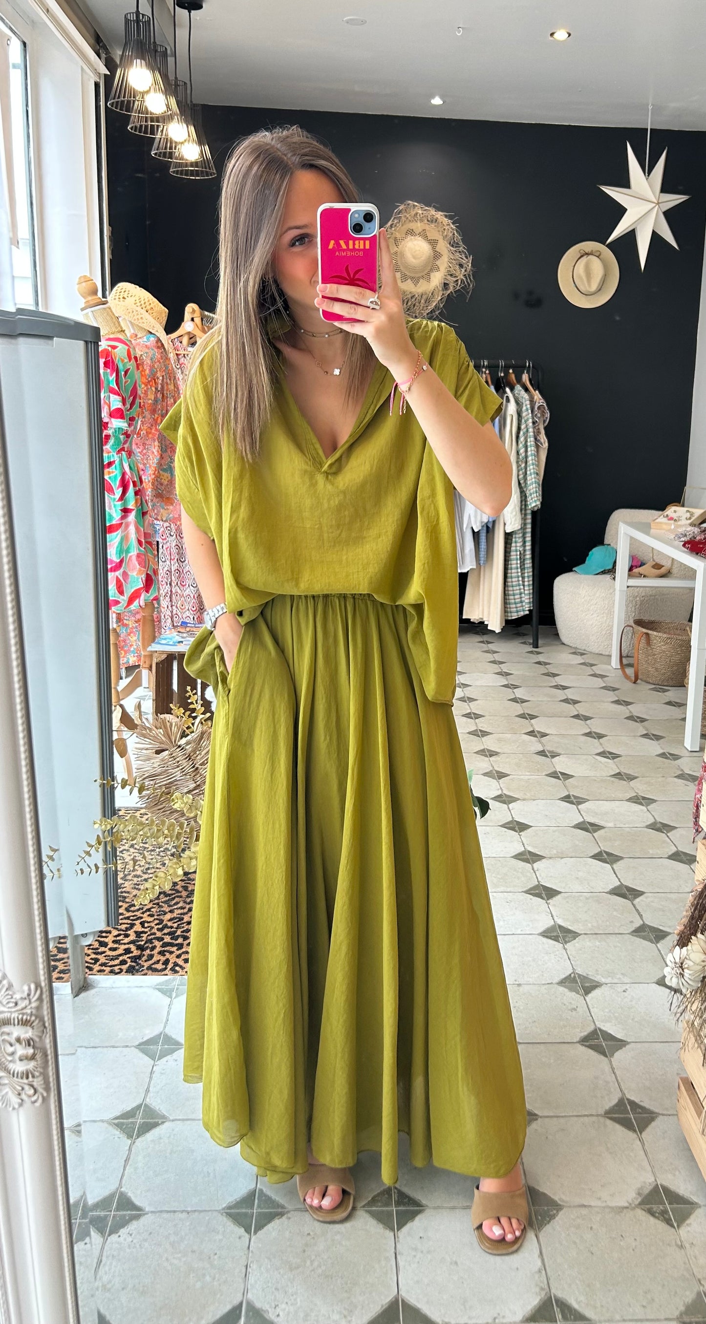 Blouse sans manches Lila - Johanna Paris
