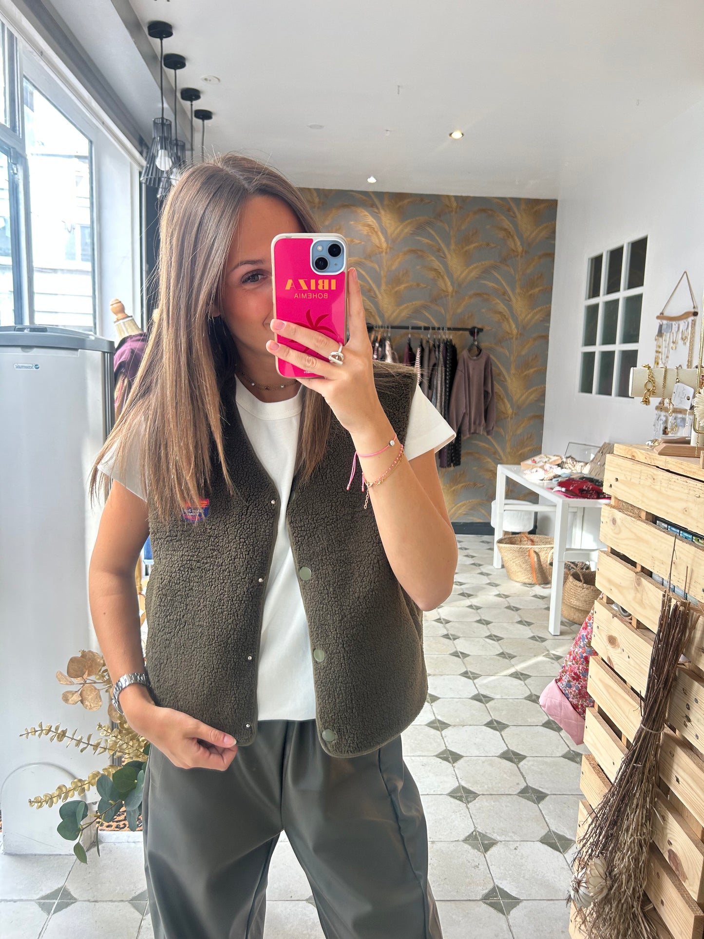 Gilet Maël kaki