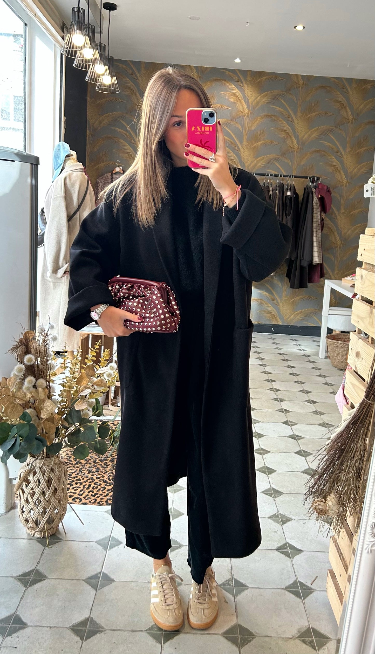 Manteau Tom noir