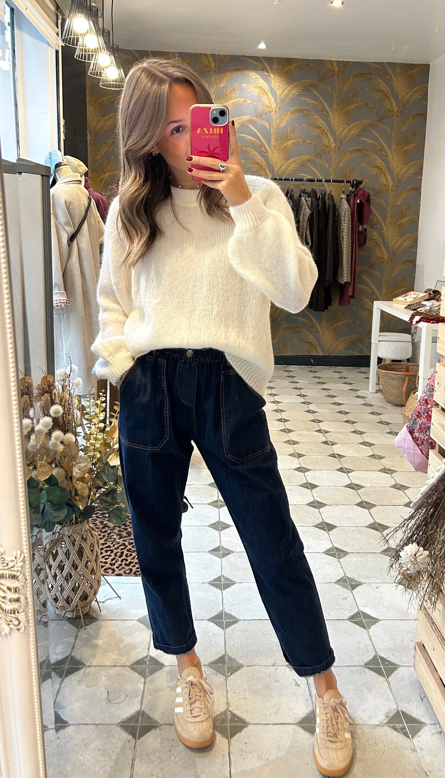 Pull Alma blanc