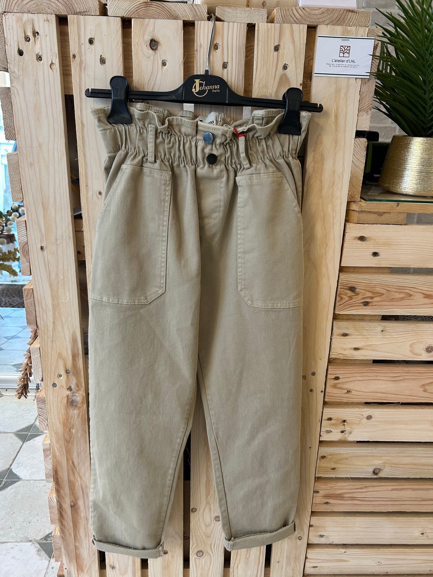 Pantalon en Toile - Johanna Paris