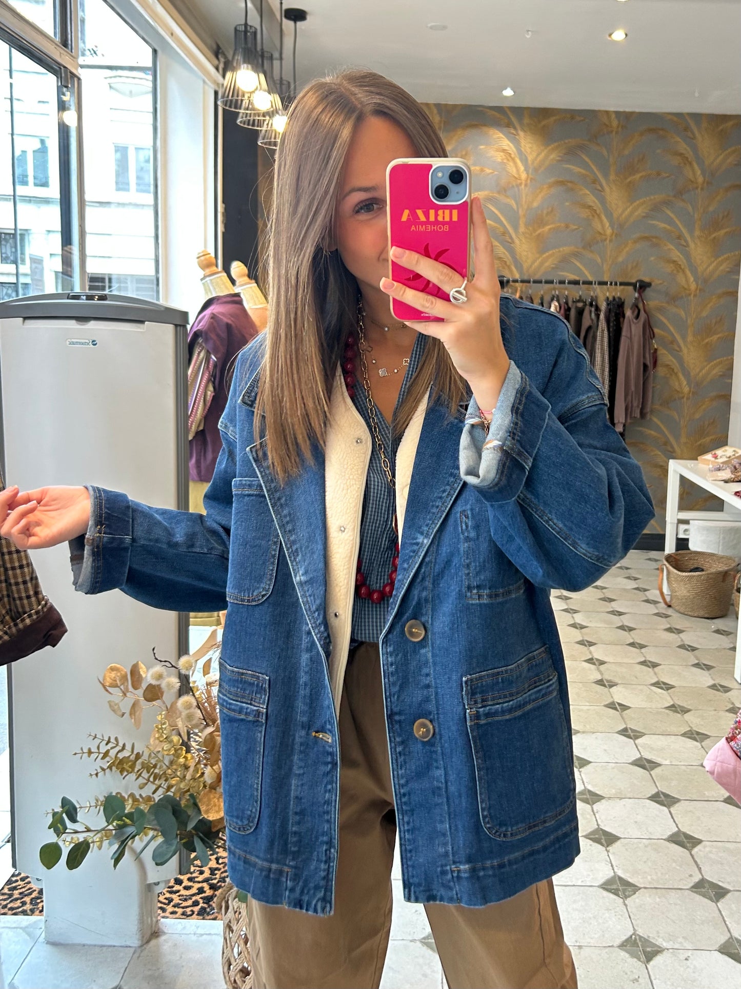 Veste en jean Ava