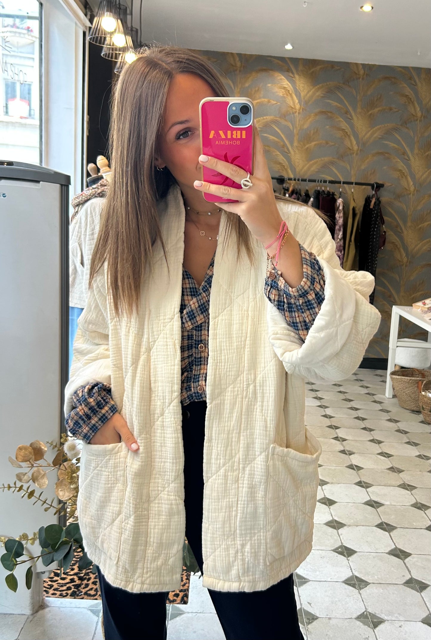 Veste Chloé écru - Johanna Paris