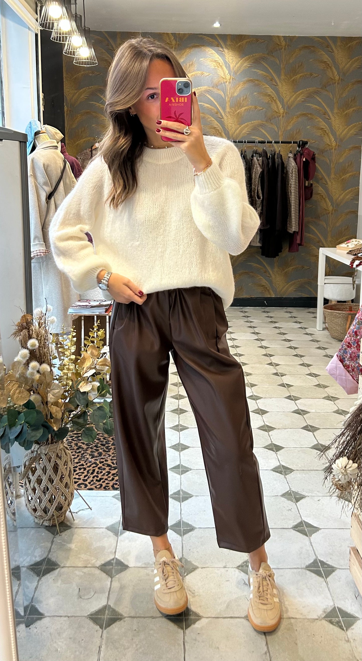 Pull Alma blanc