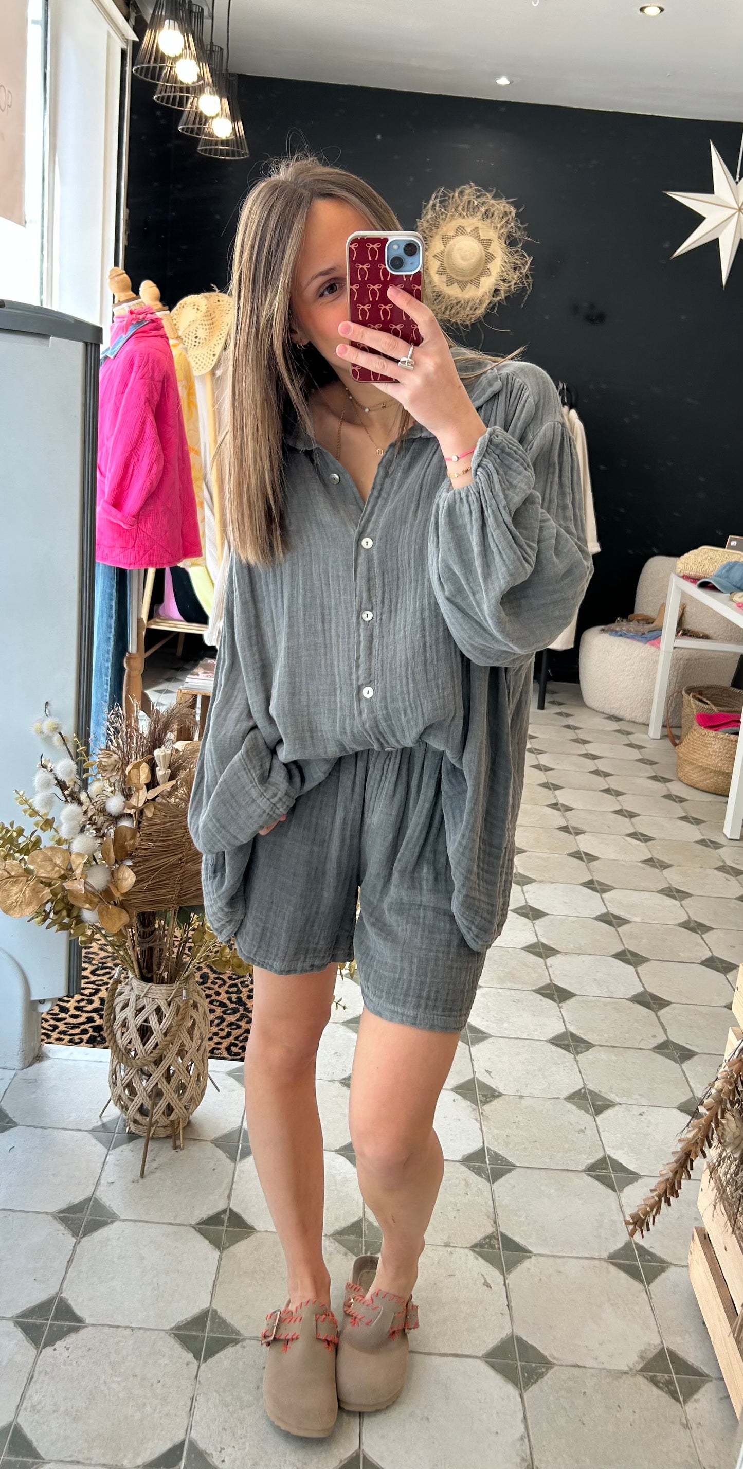 Ensemble en Gaze de coton Vita