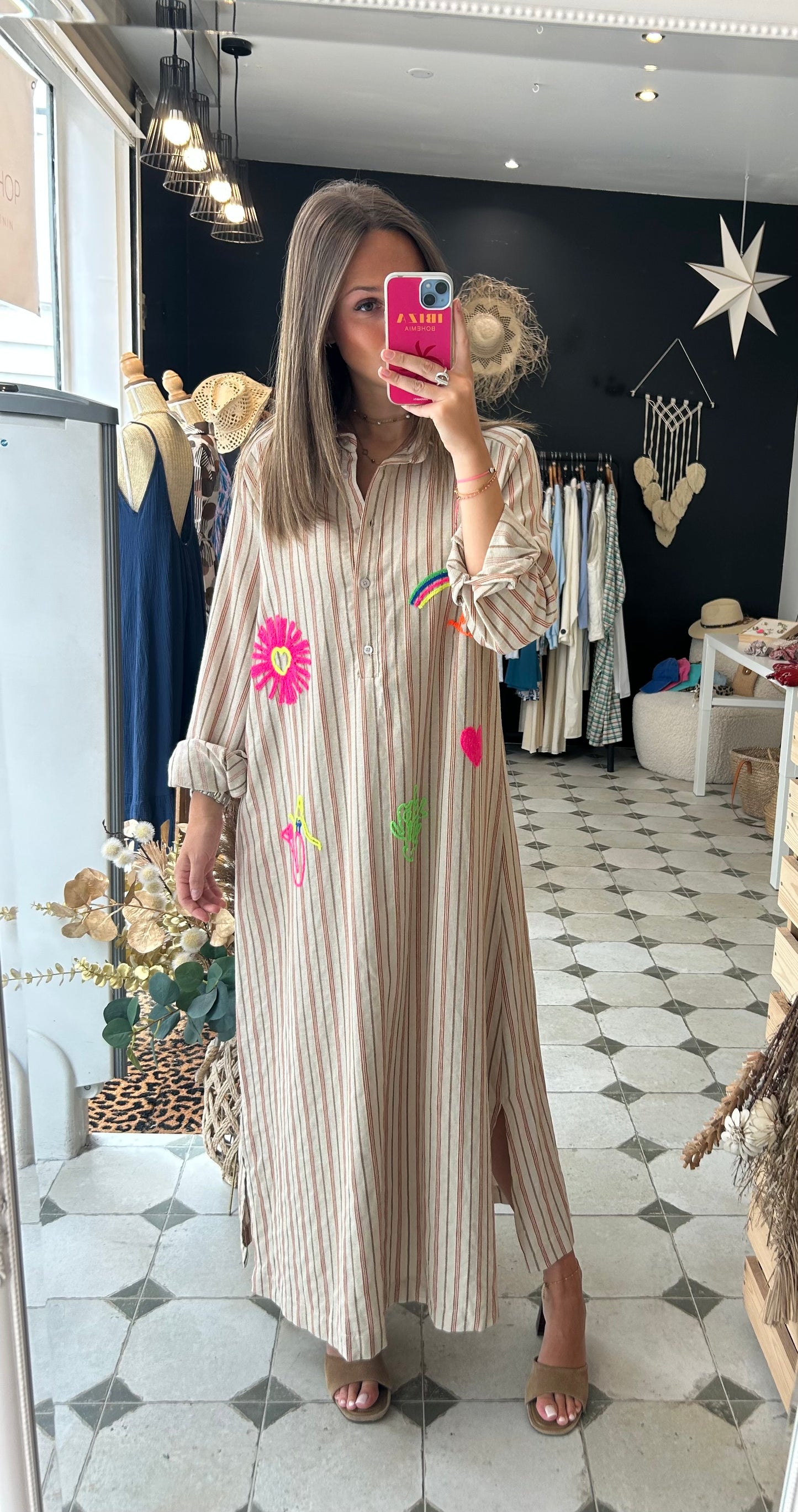 Robe chemise Faustine - Johanna Paris