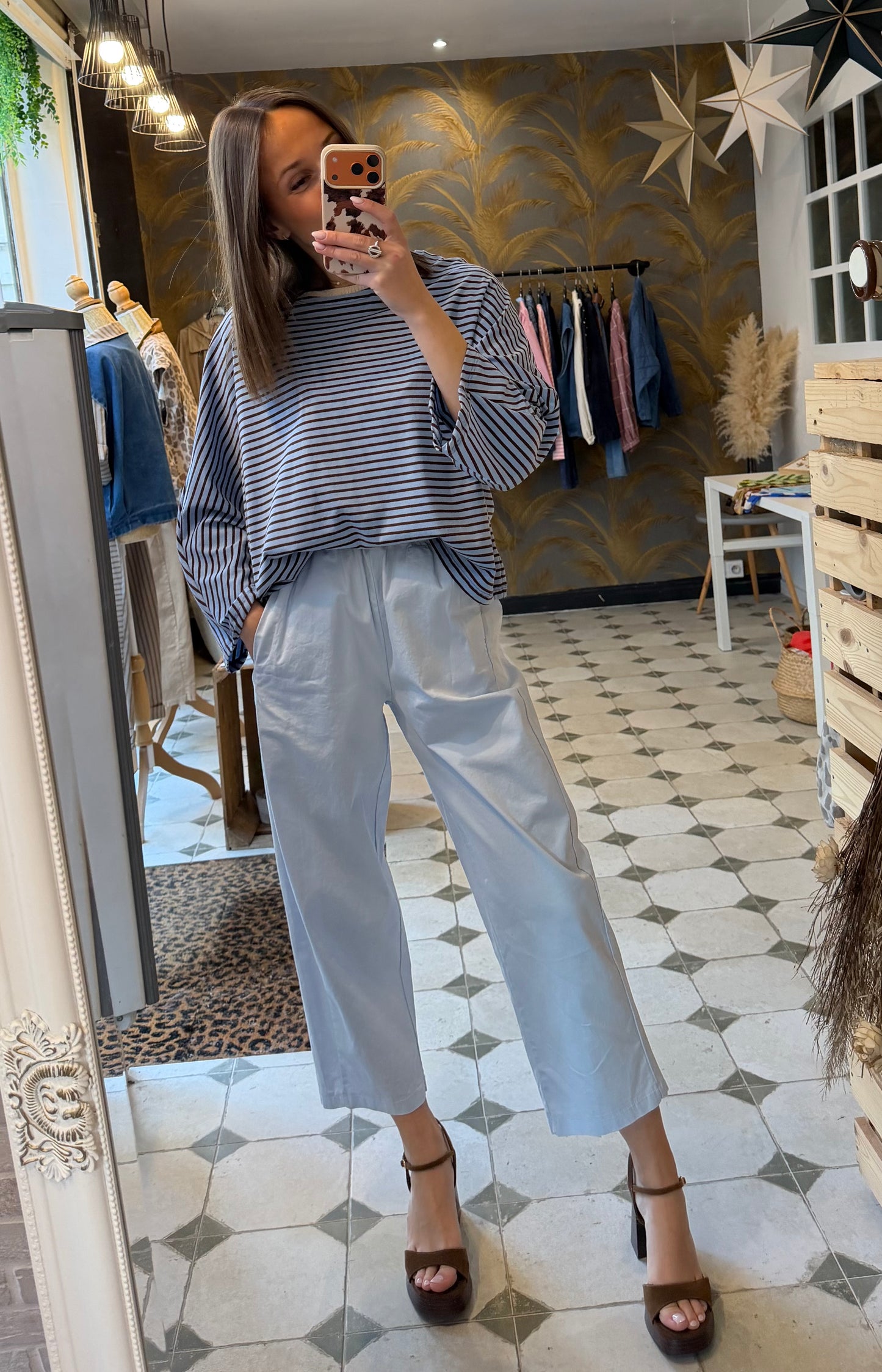Pantalon Magique bleu clair - Johanna Paris -