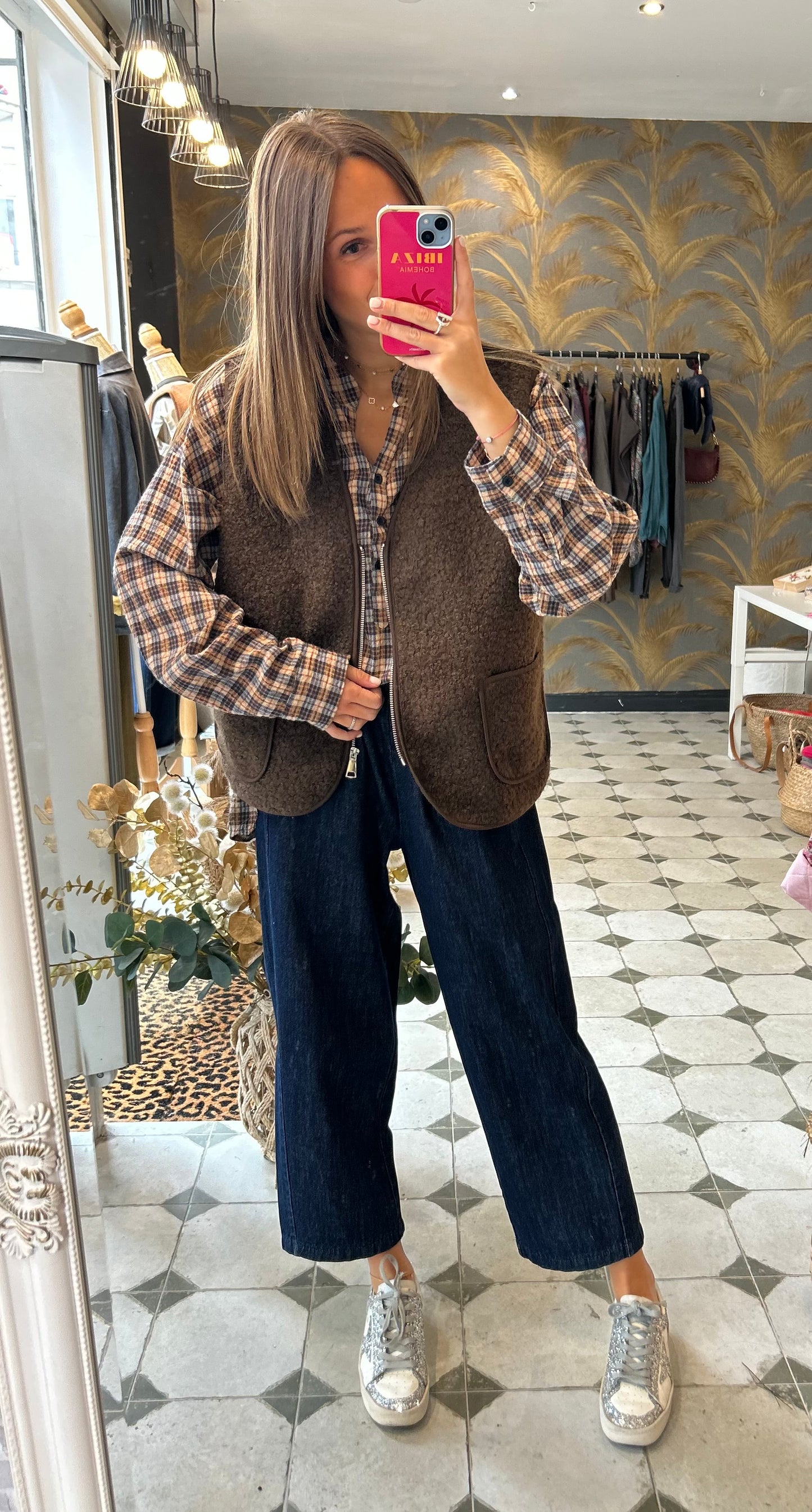 Gilet Scott chocolat