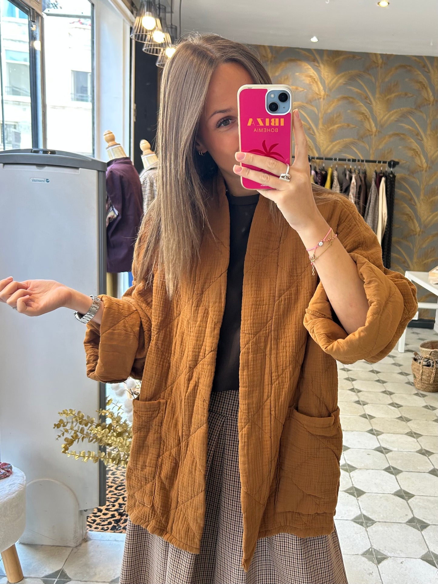 Veste Chloé Ocre - Johanna Paris
