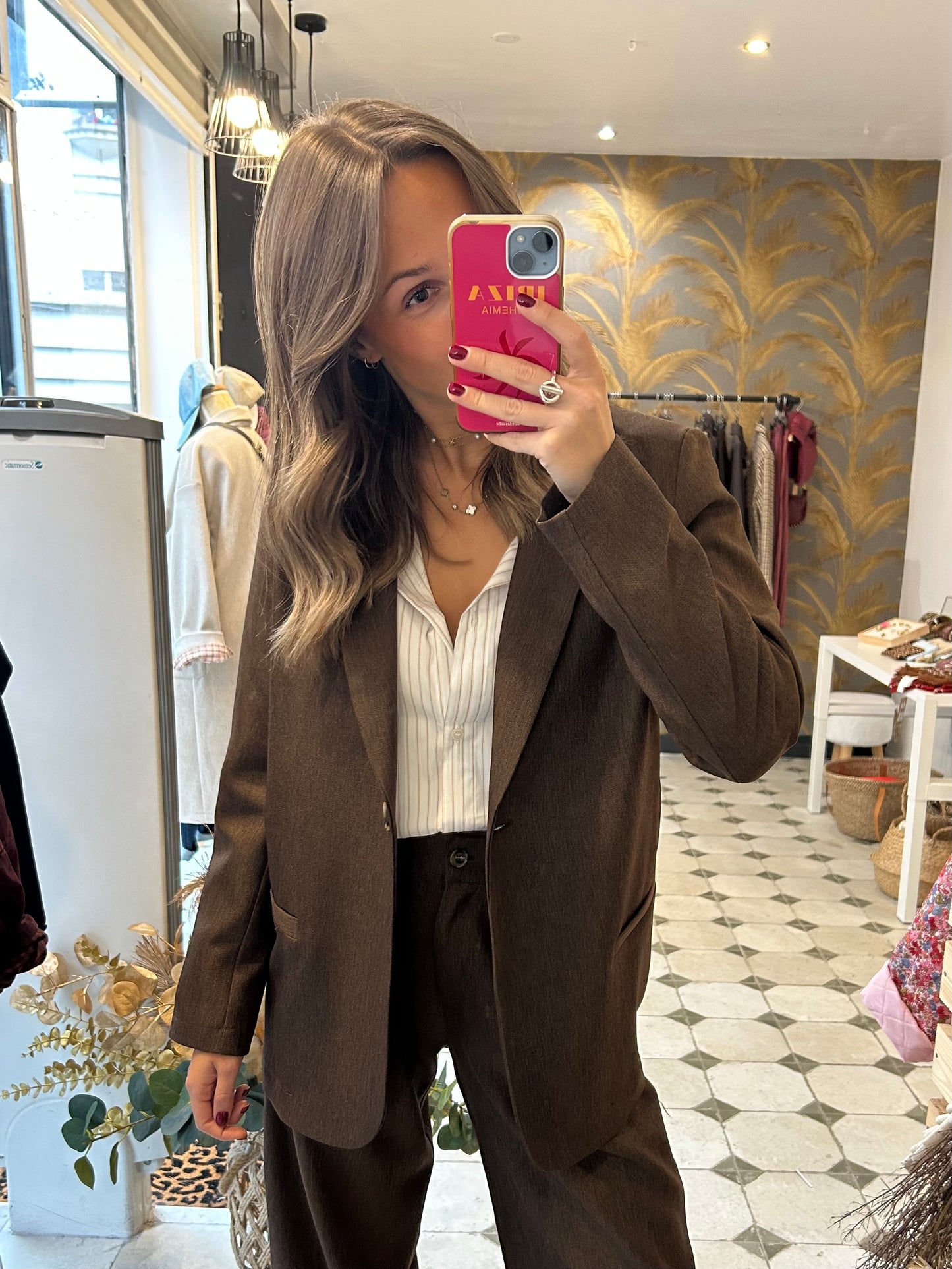 Blazer Léon Chocolat