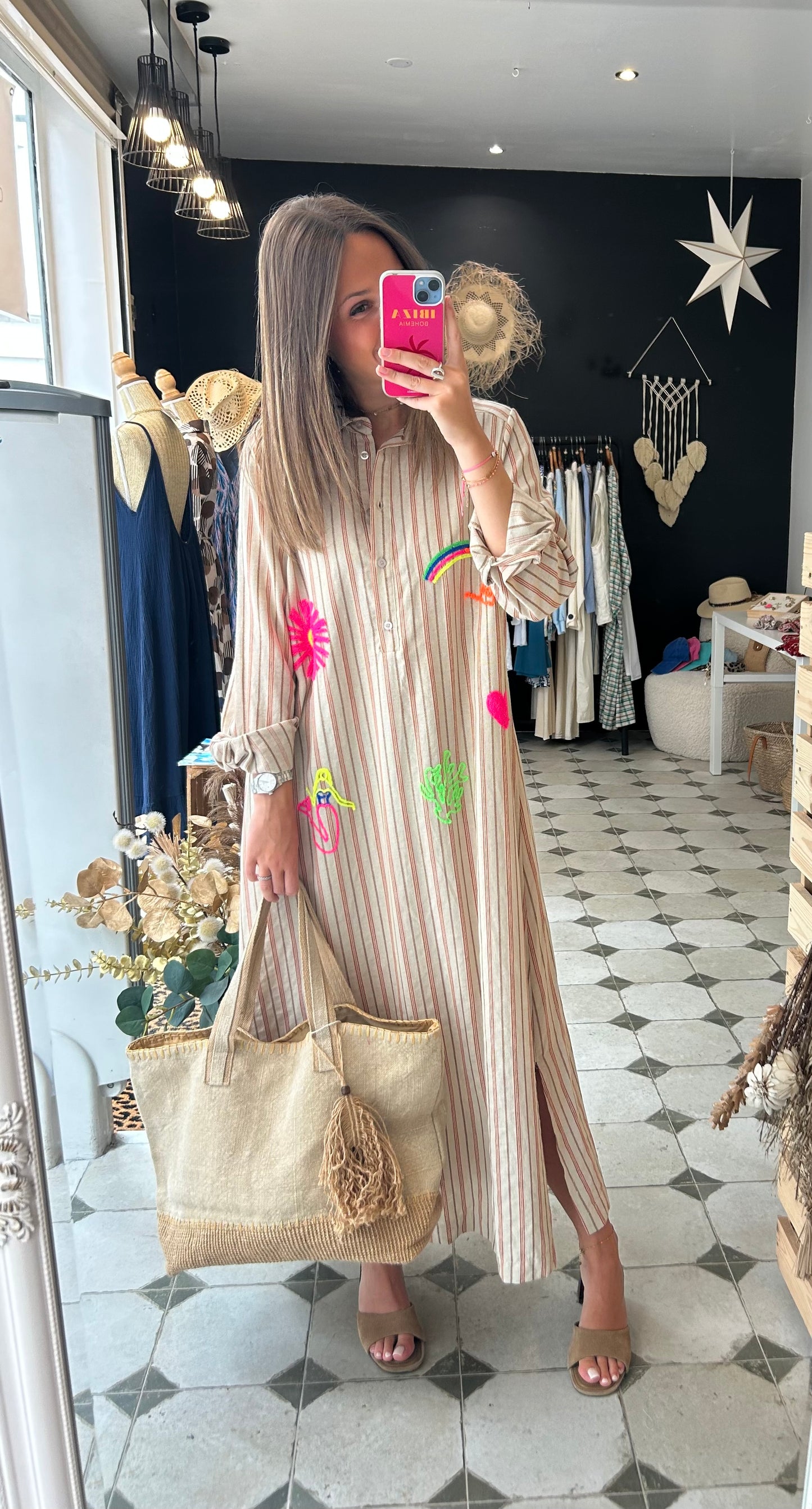 Robe chemise Faustine - Johanna Paris