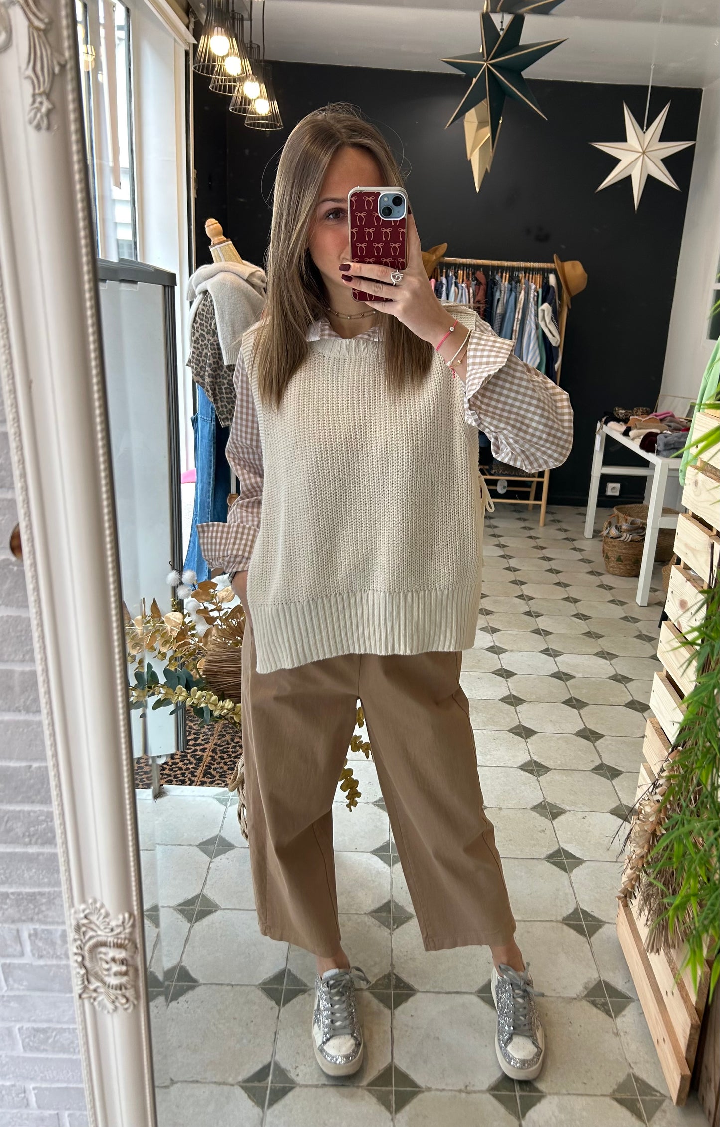 Pantalon Magique camel - Johanna Paris