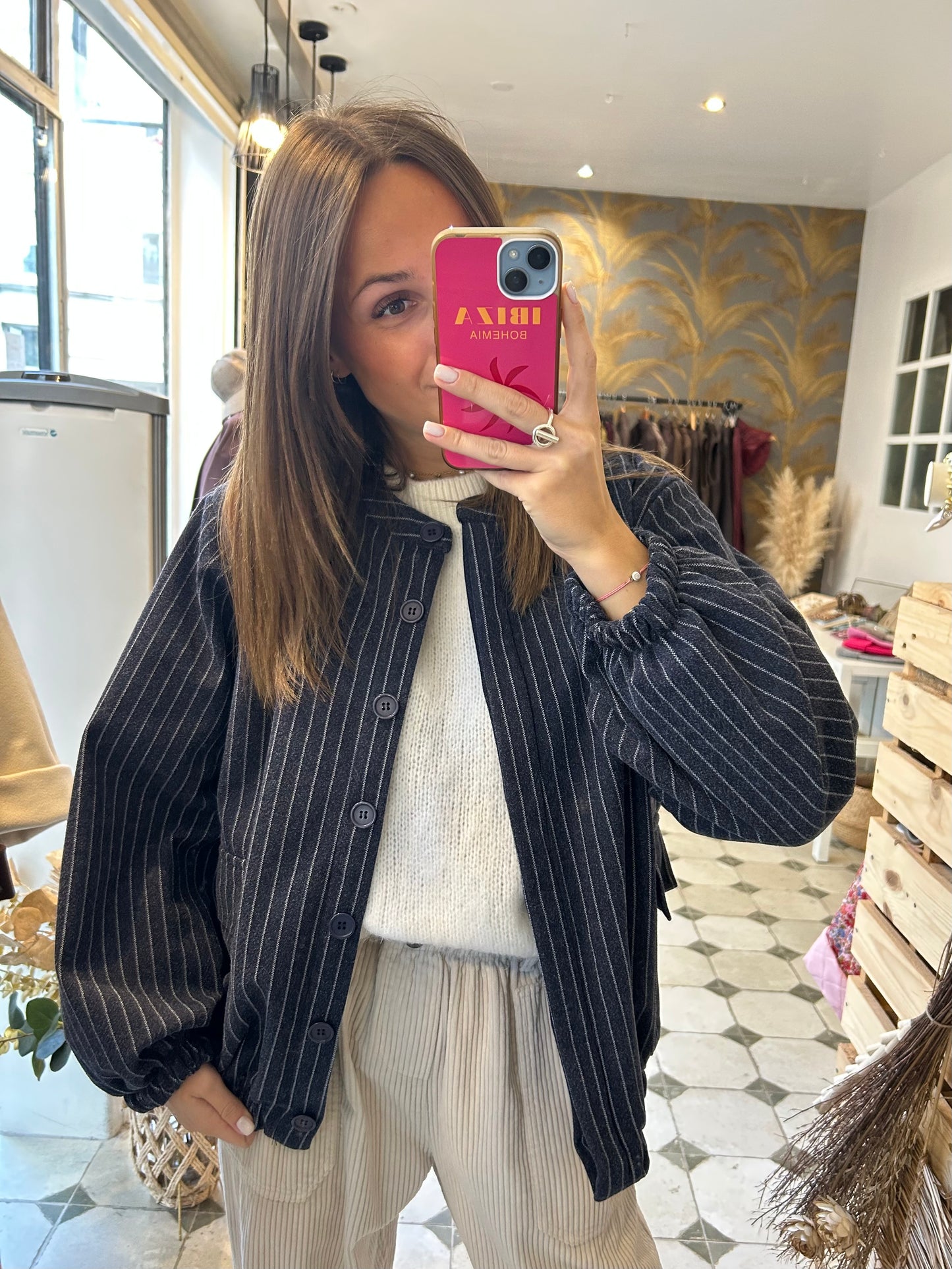 Veste Jorah bleu - Johanna Paris