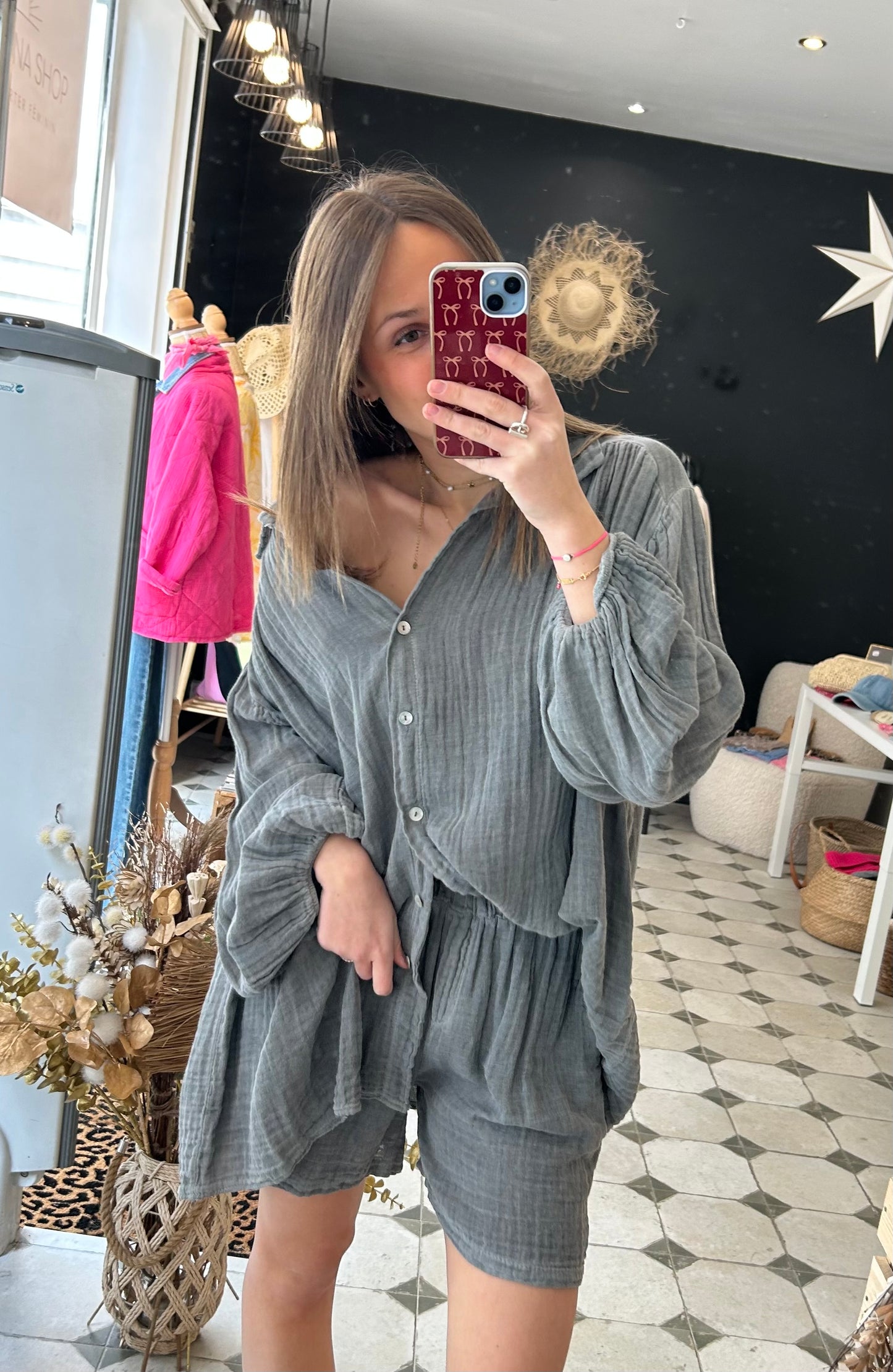 Ensemble en Gaze de coton Vita