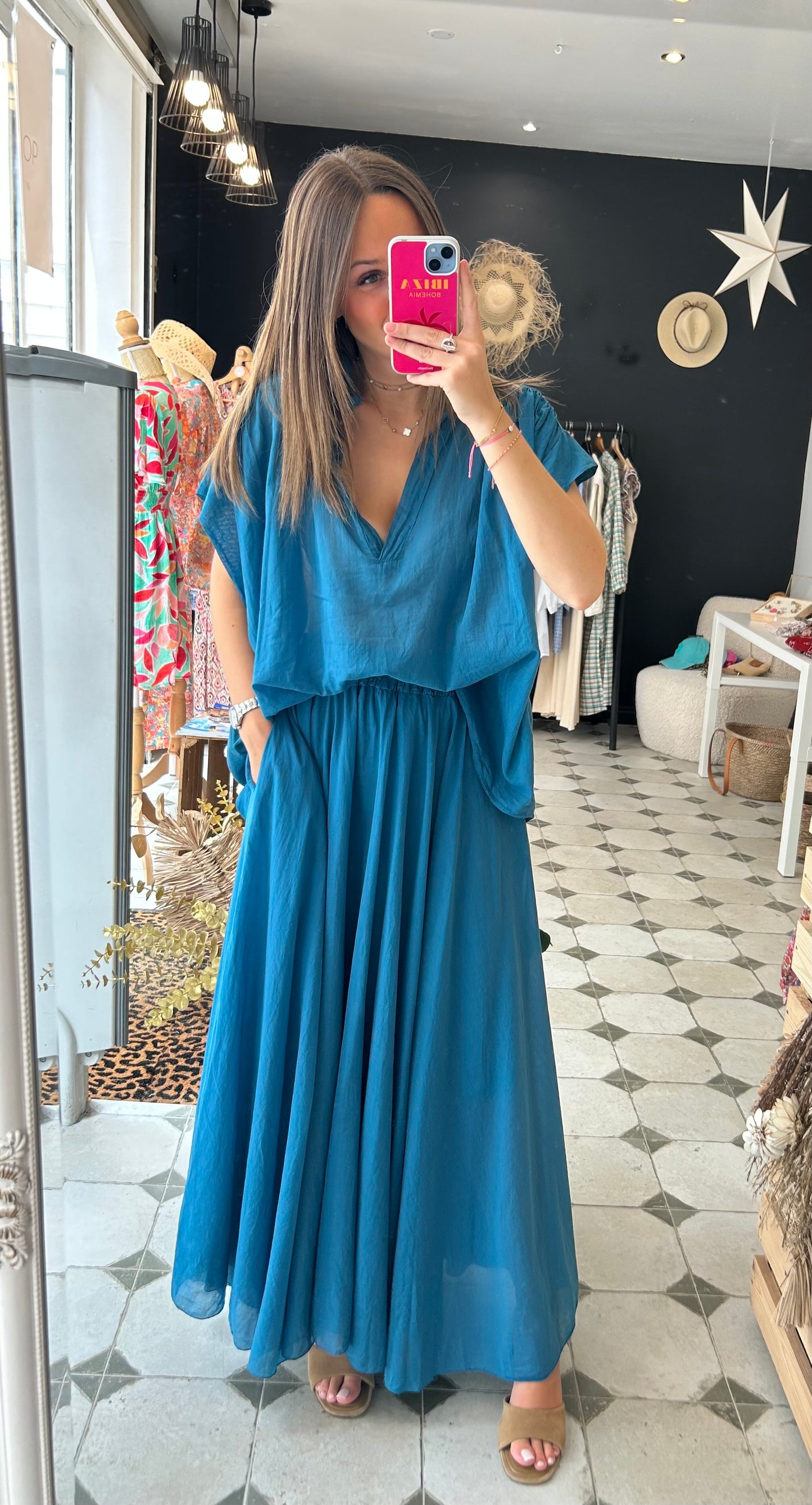 Blouse sans manches Lila - Johanna Paris