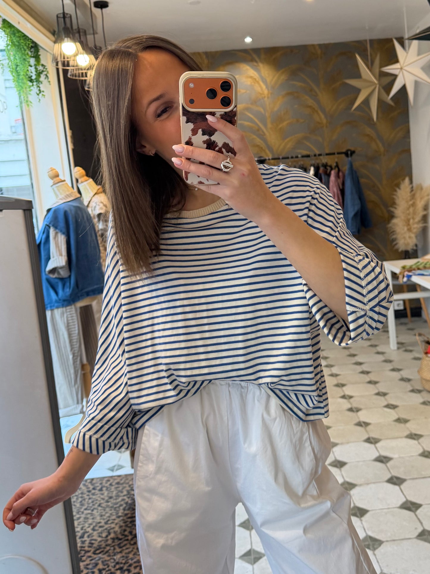 Marinière bleu et blanche - Johanna Paris