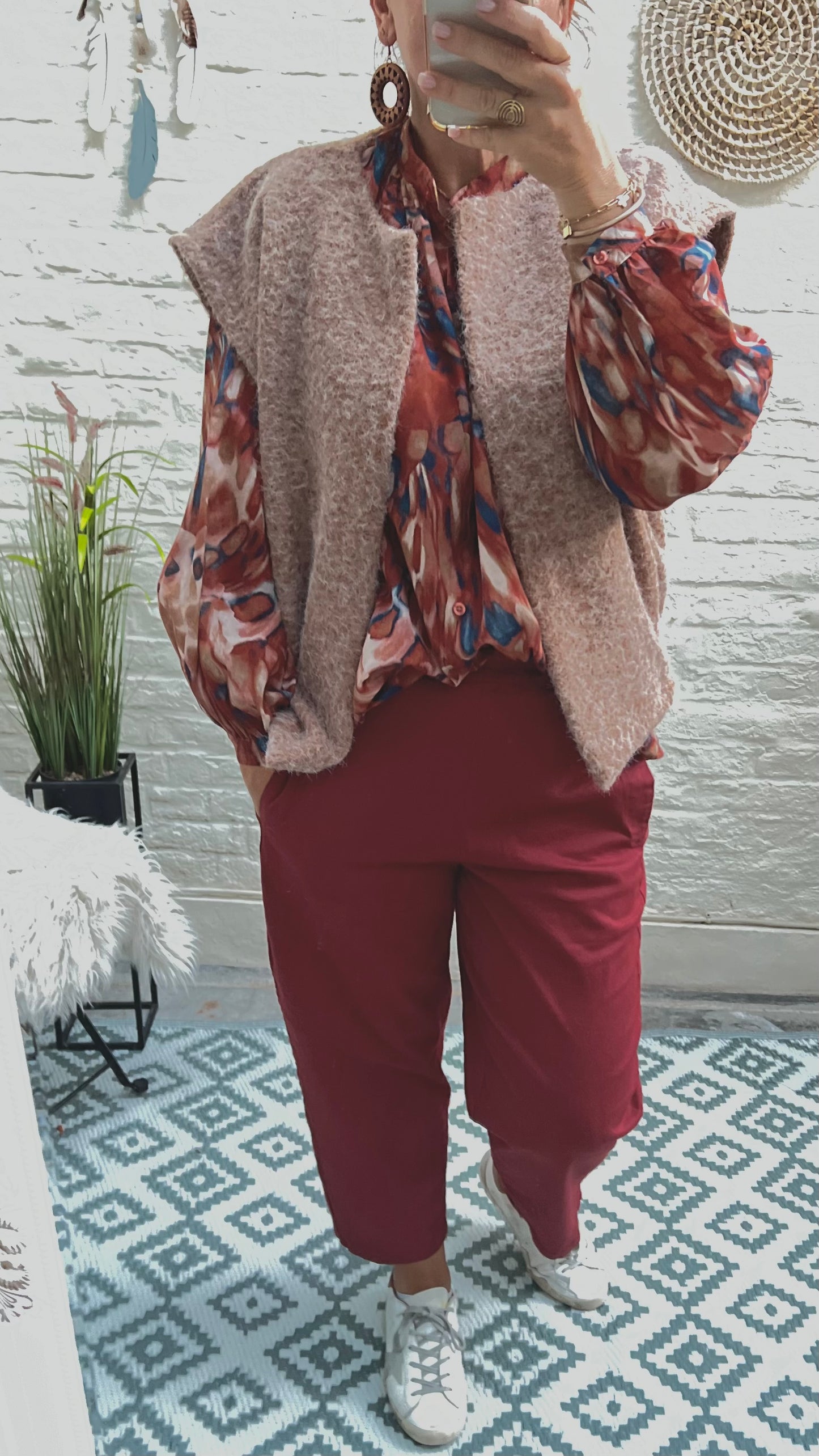 Veste sans manche Nélia