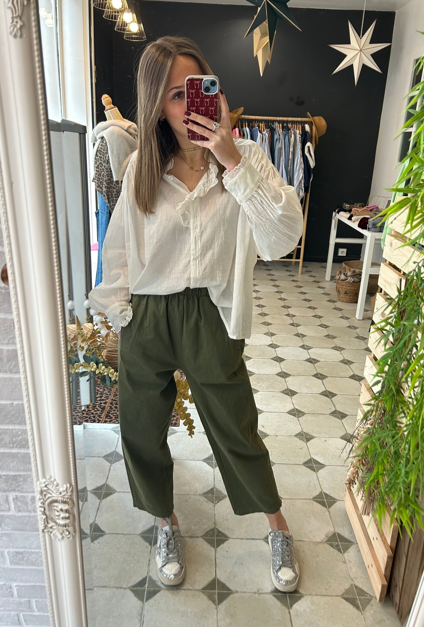 Pantalon Magique kaki - Johanna Paris