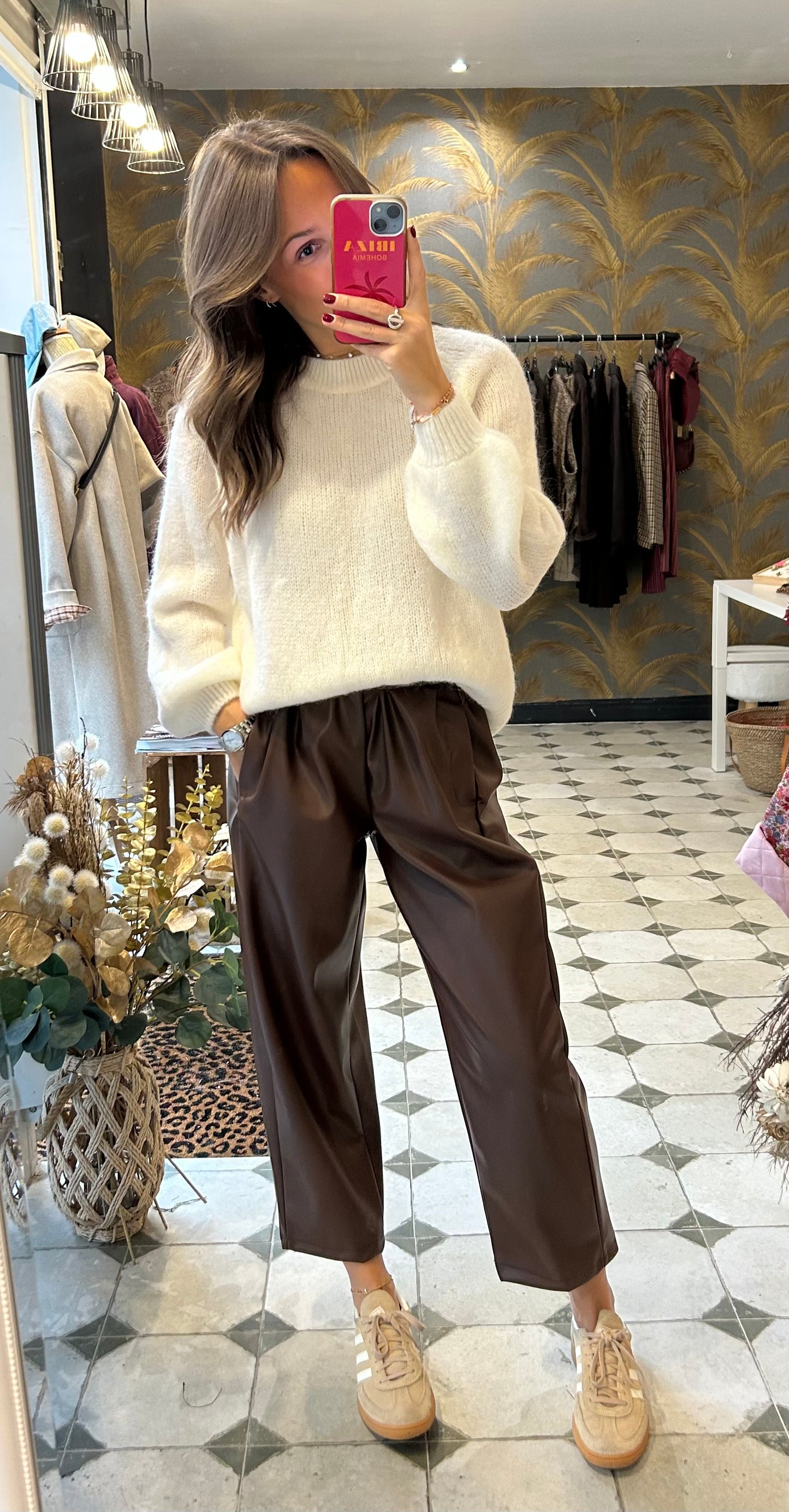 Pull Alma blanc