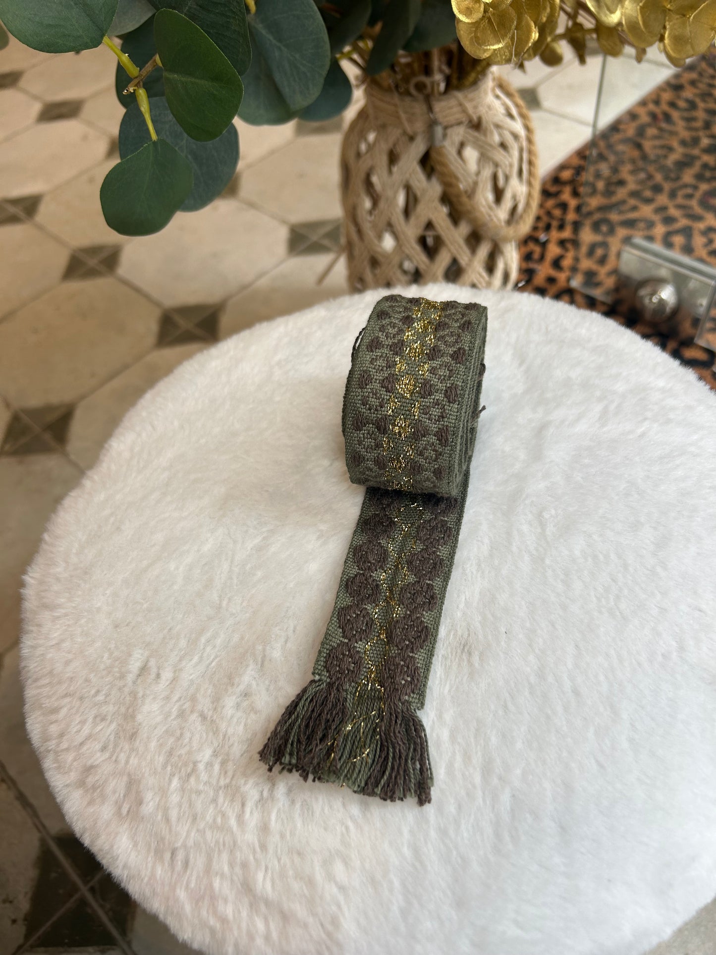 Ceinture kaki - Johanna Paris