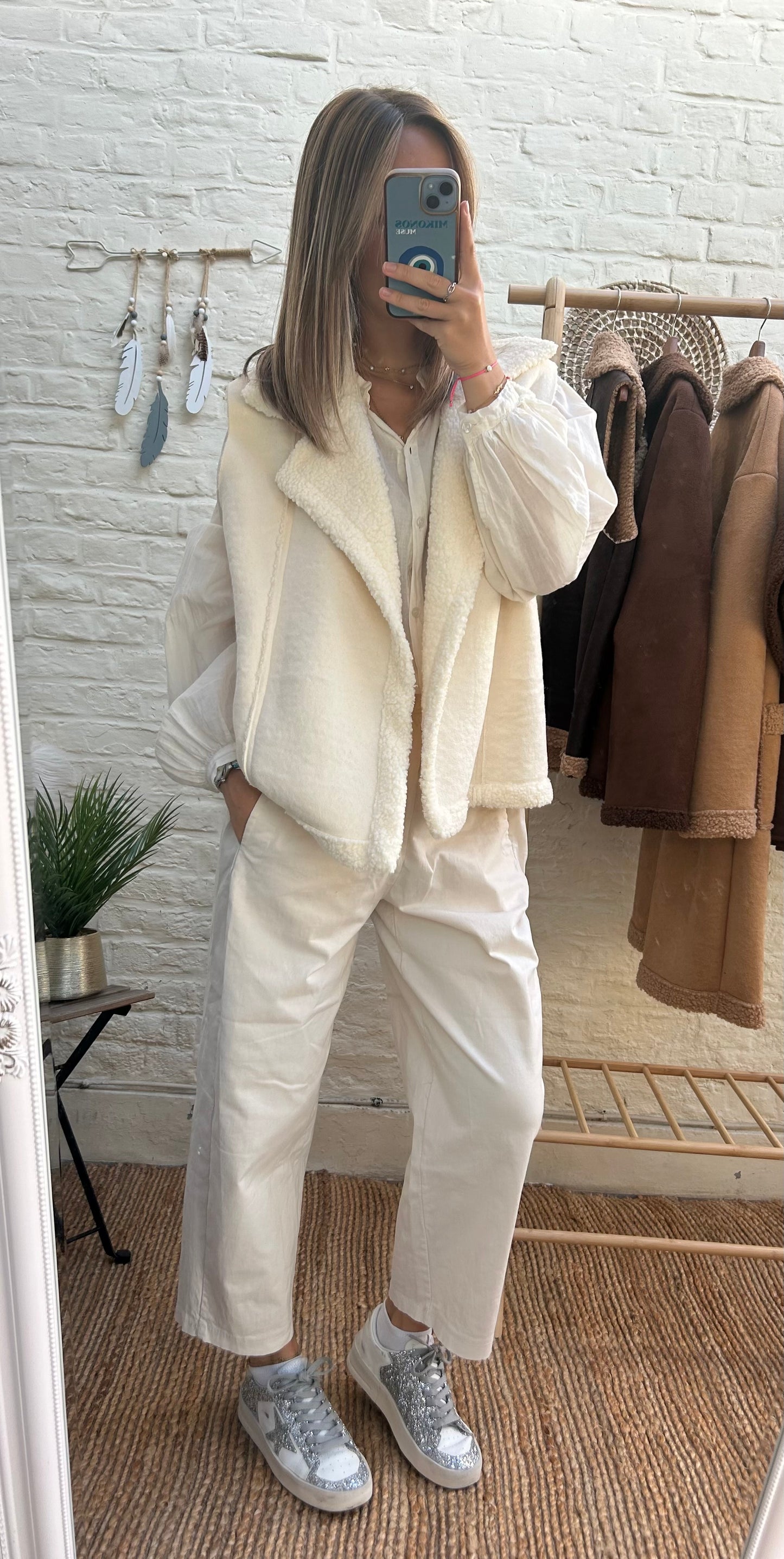 Pantalon Magique écru - Johanna Paris