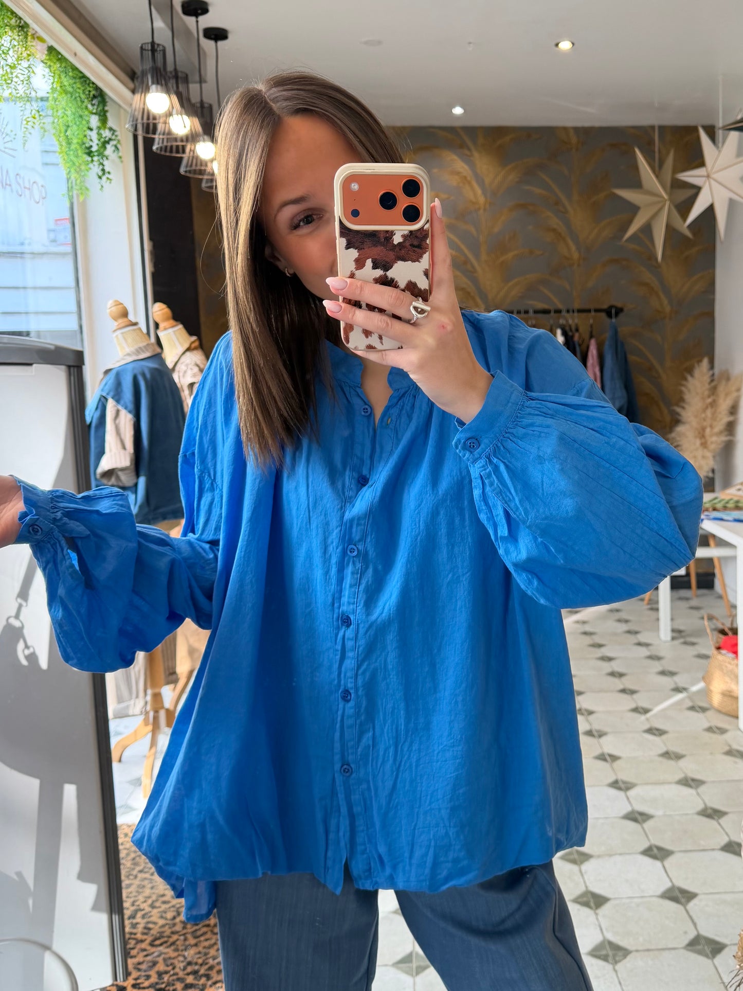 Chemise Clem bleue - Johanna Paris