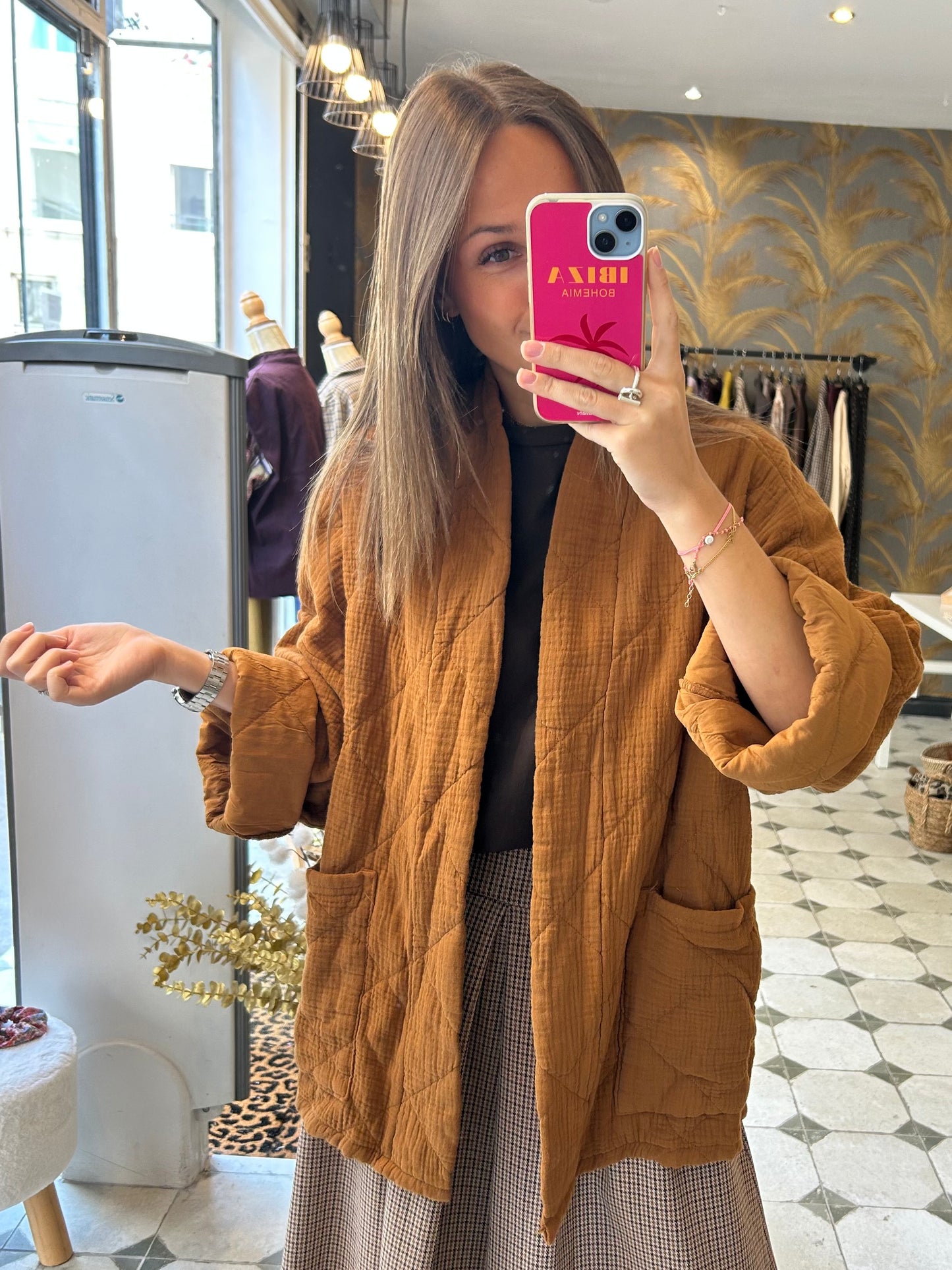 Veste Chloé Ocre - Johanna Paris