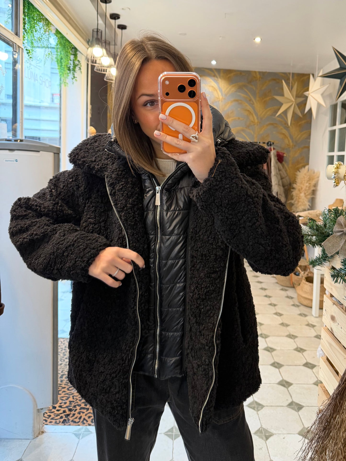 Doudoune bi-matière - Johanna Paris