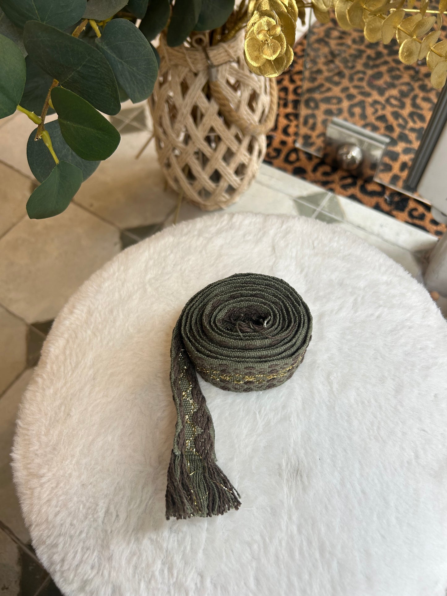 Ceinture kaki - Johanna Paris