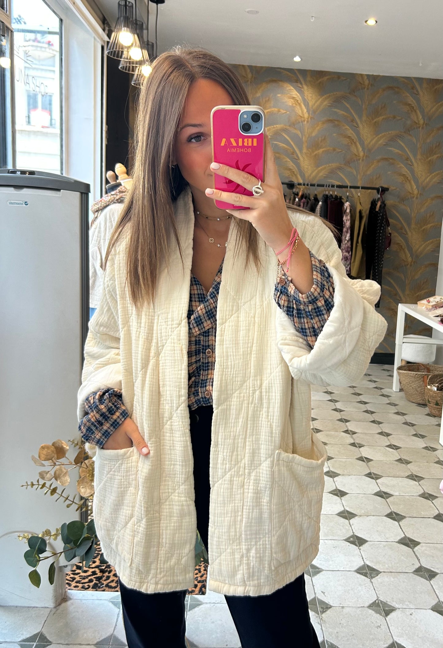 Veste Chloé écru - Johanna Paris