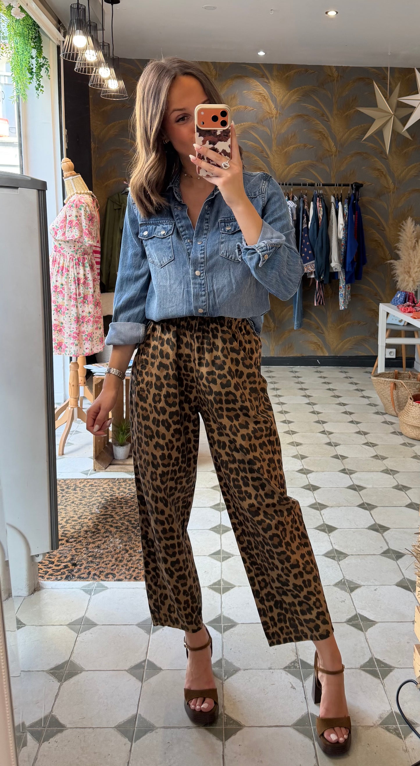 Chemise en jean - Johanna Paris