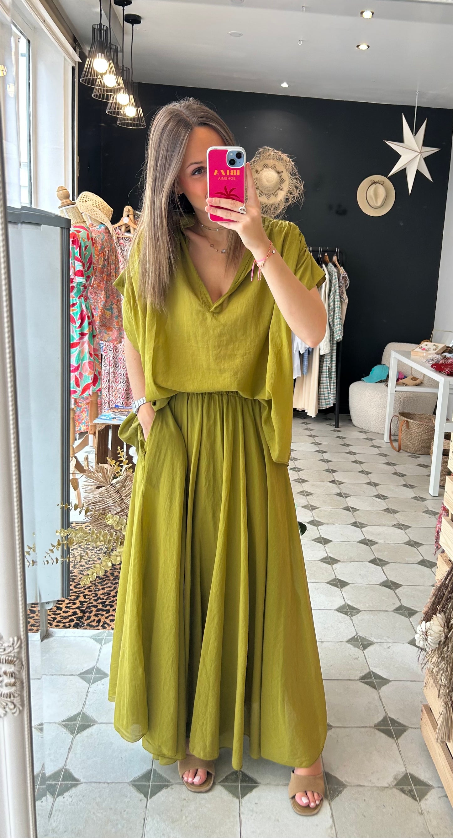 Blouse sans manches Lila - Johanna Paris