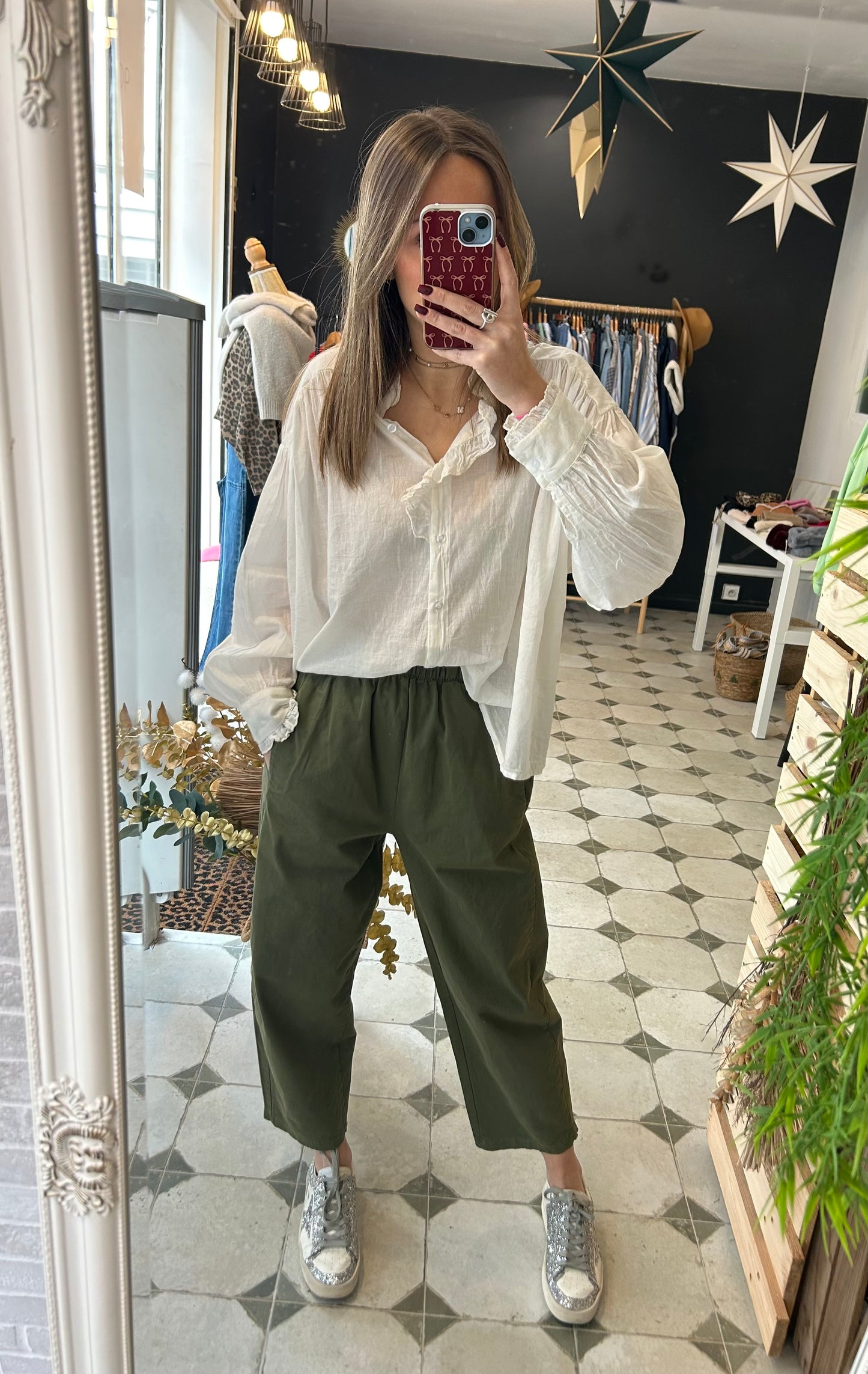 Pantalon Magique kaki - Johanna Paris
