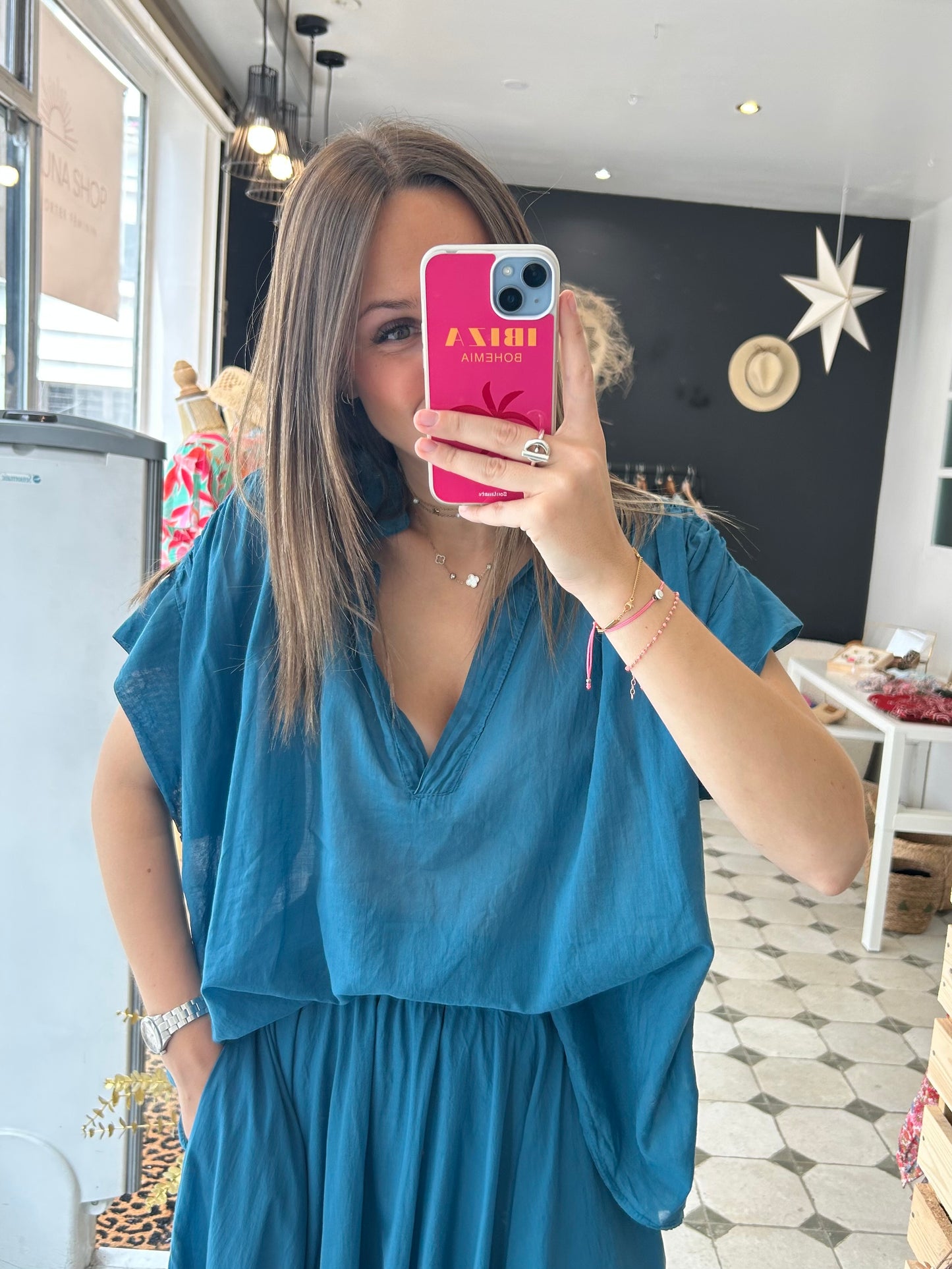 Blouse sans manches Lila - Johanna Paris