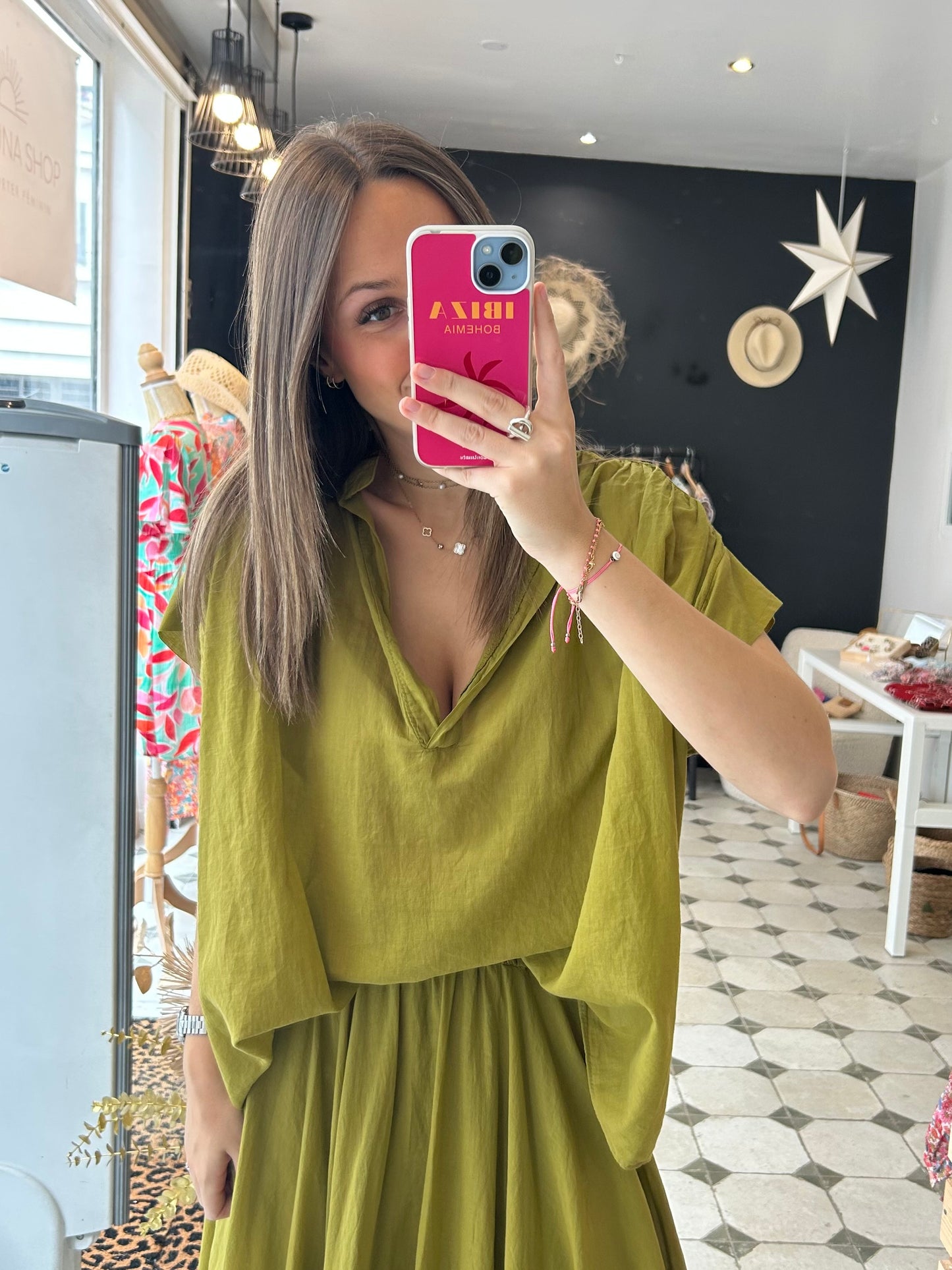 Blouse sans manches Lila - Johanna Paris