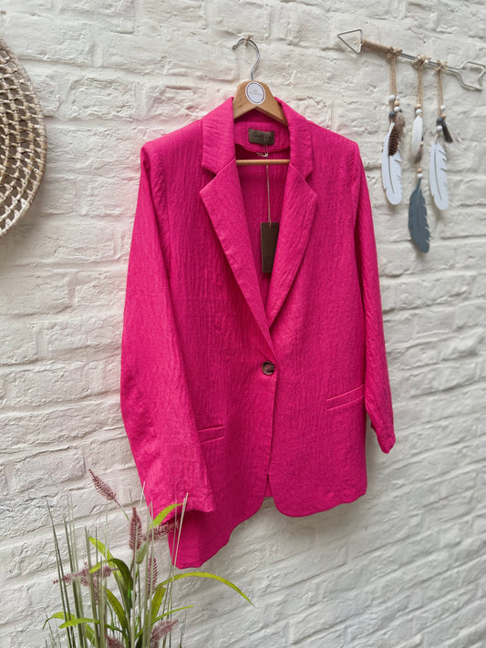 Blazer rose fuschia