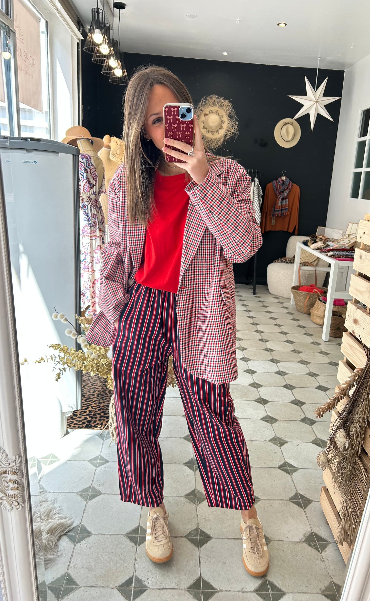 Pantalon Magique avec des rayures - Johanna Paris
