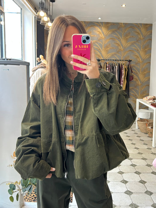 Veste Jenna kaki - Johanna Paris